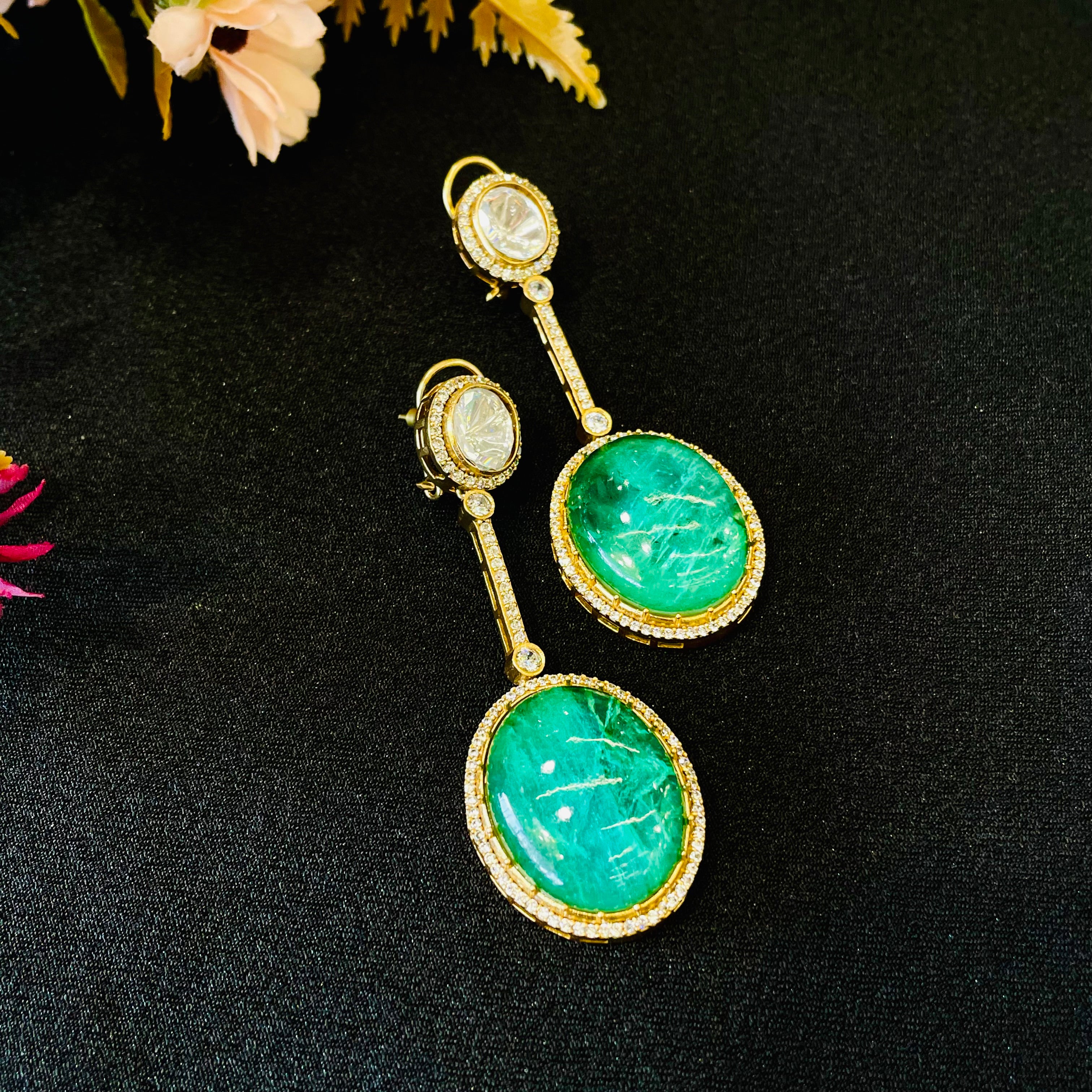 Nayaab Annie Polki Earrings