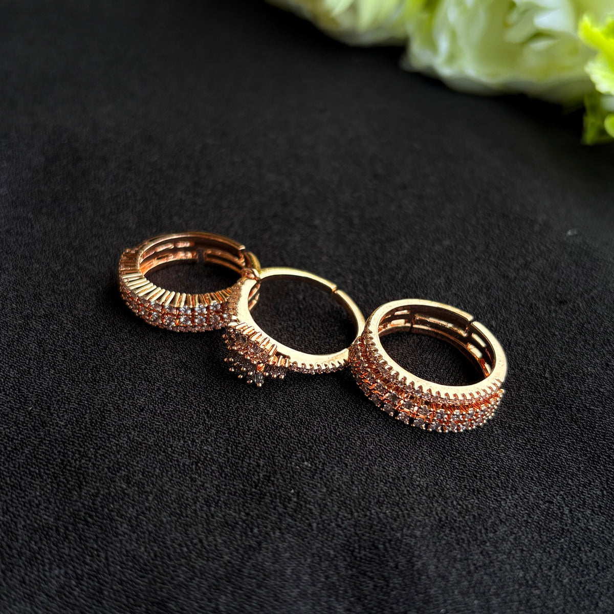 Adaa Gulmohar Ring