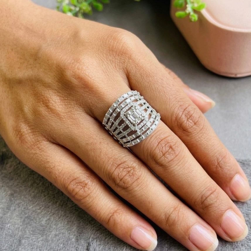 Ad navy ring