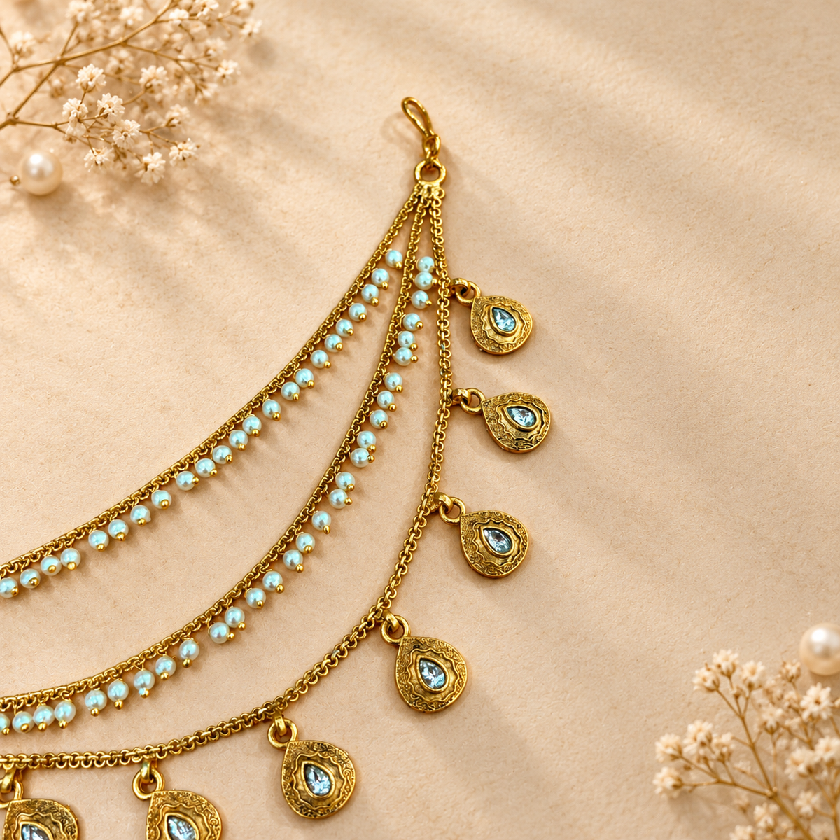 Meher Turquoise Kaanchain