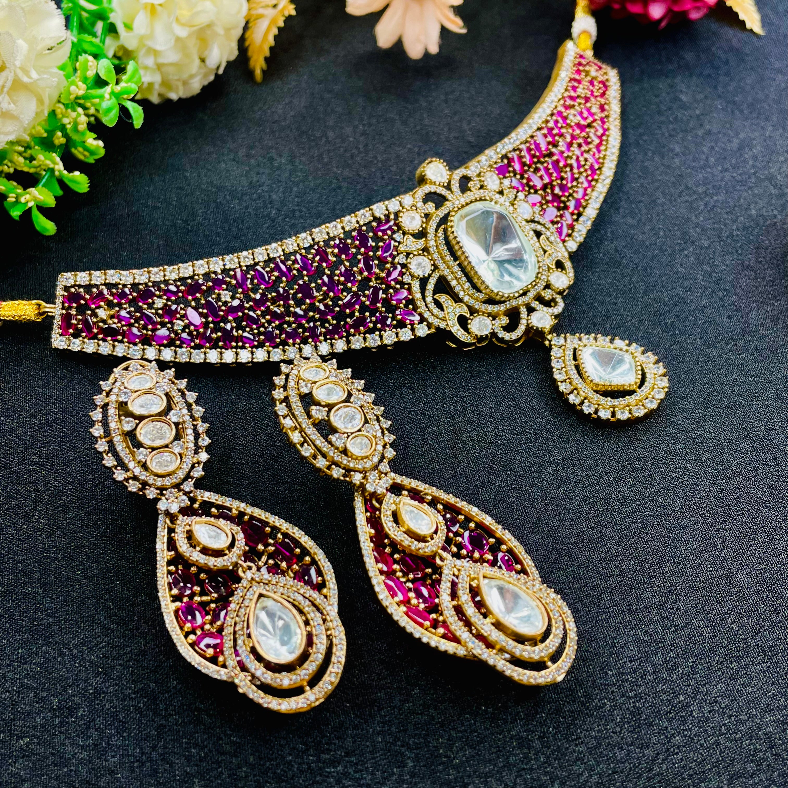 Nayaab Shreya Polki Choker