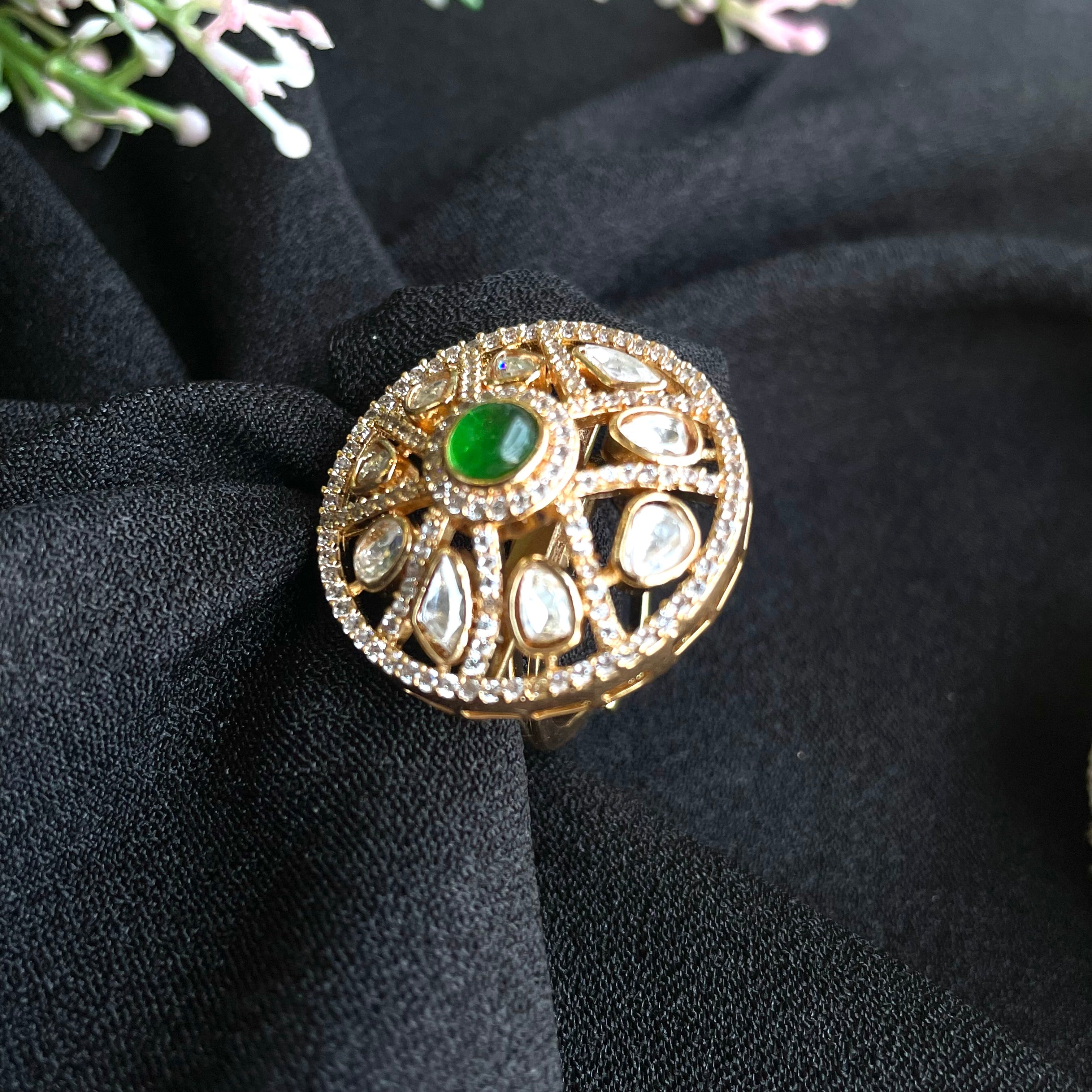 Nayaab gauri polki ring