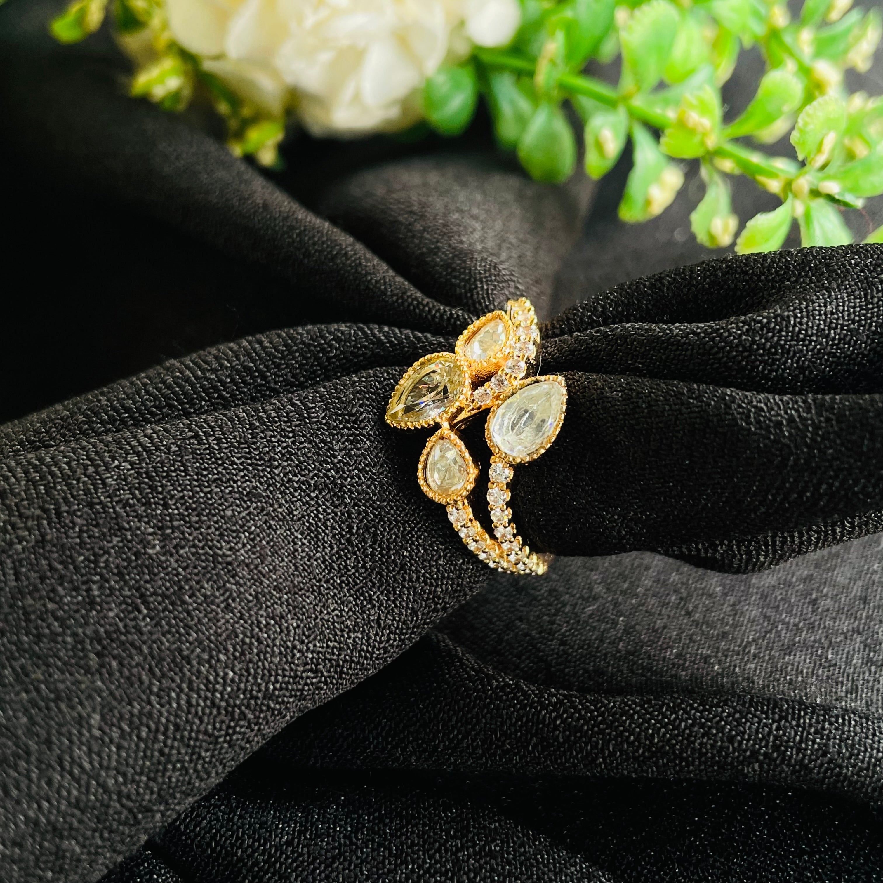 Nayaab Preet Polki Ring