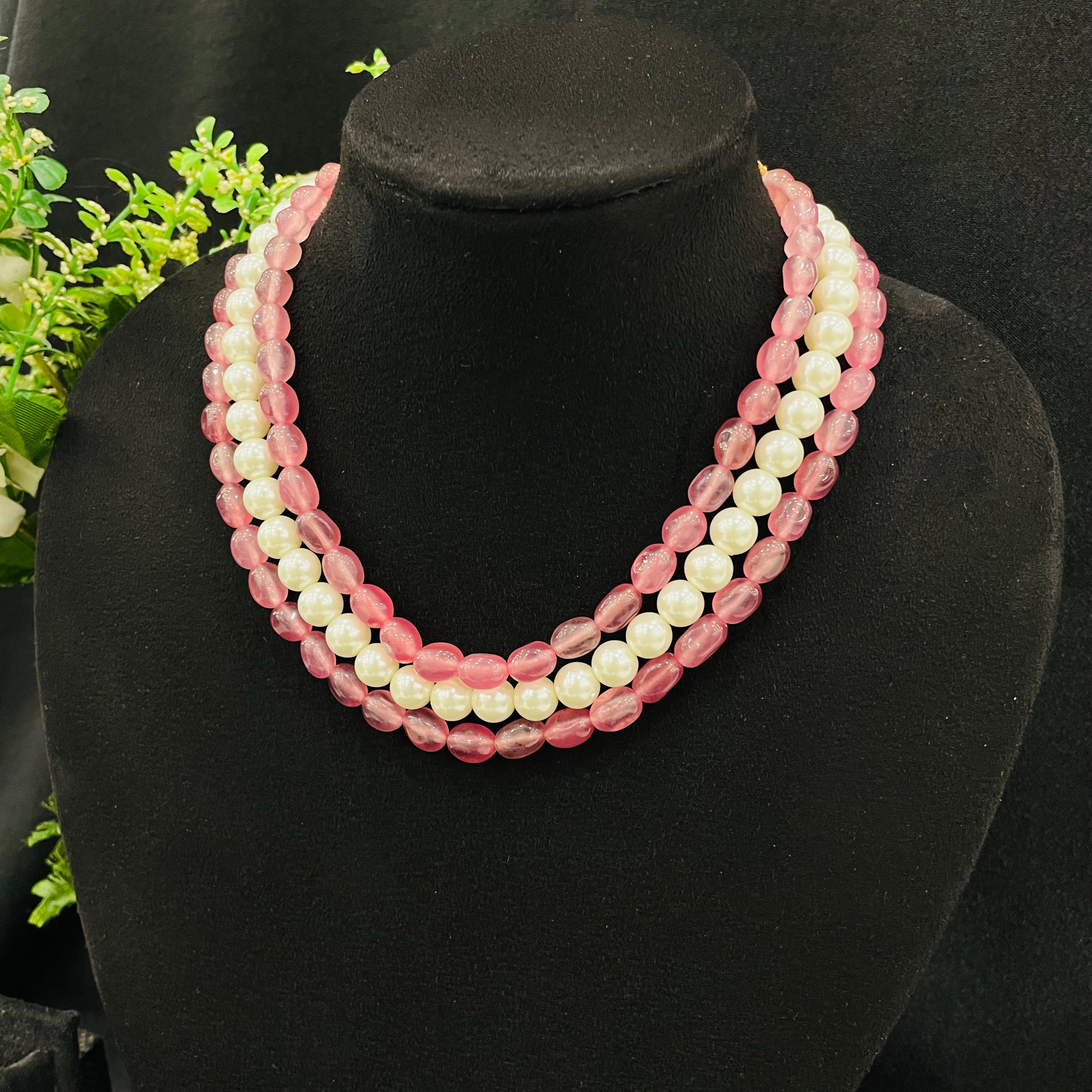 Nayaab Amelia pearl Mala