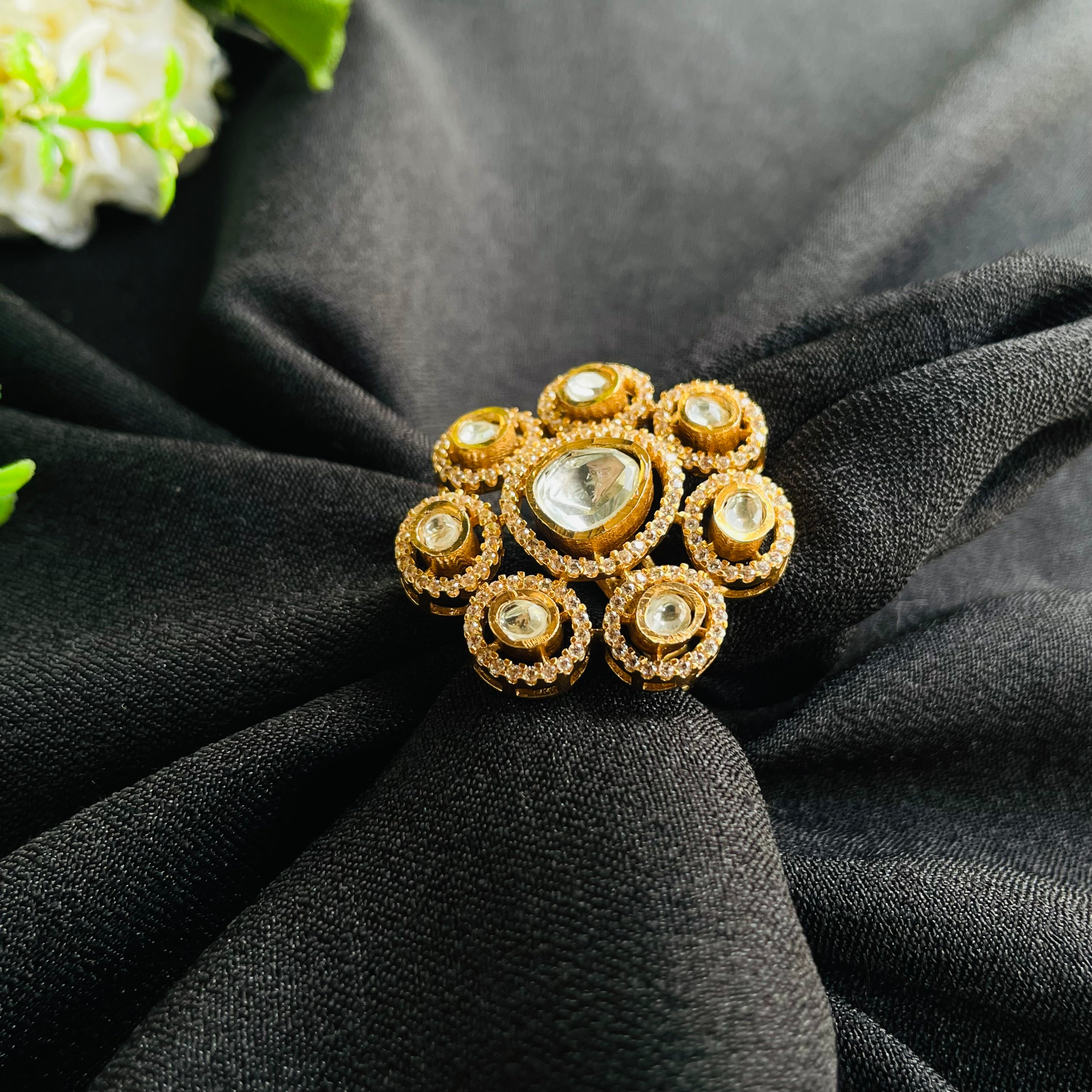 Nayaab Juhi Polki Ring