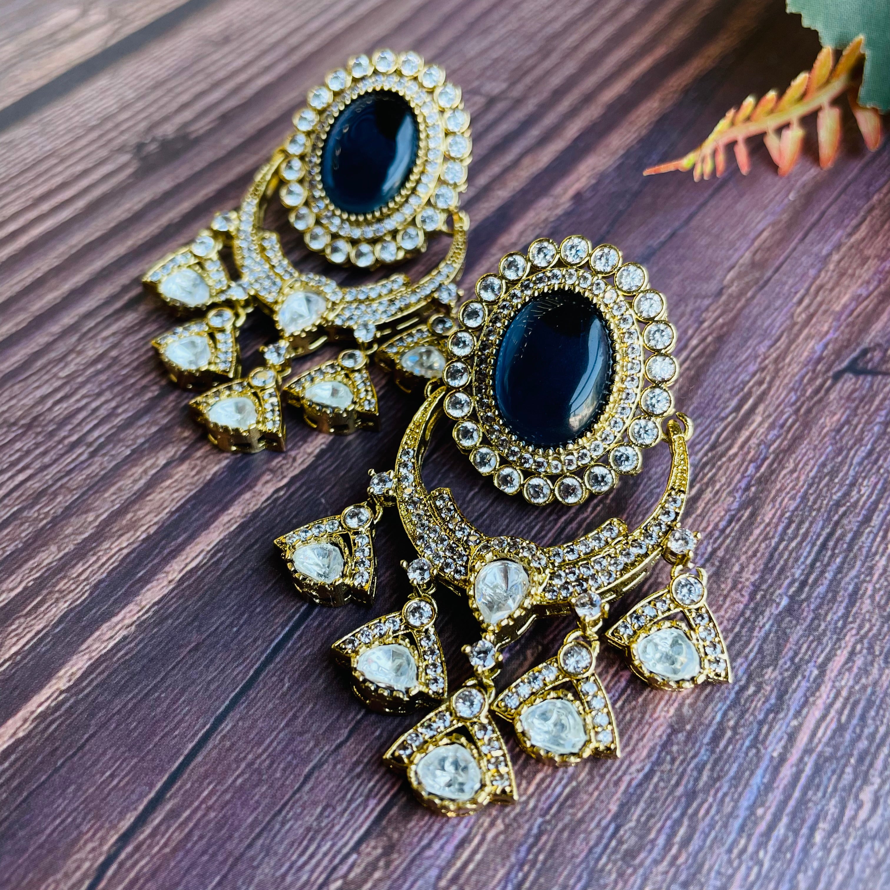 Nayaab Ruhi Polki Earrings