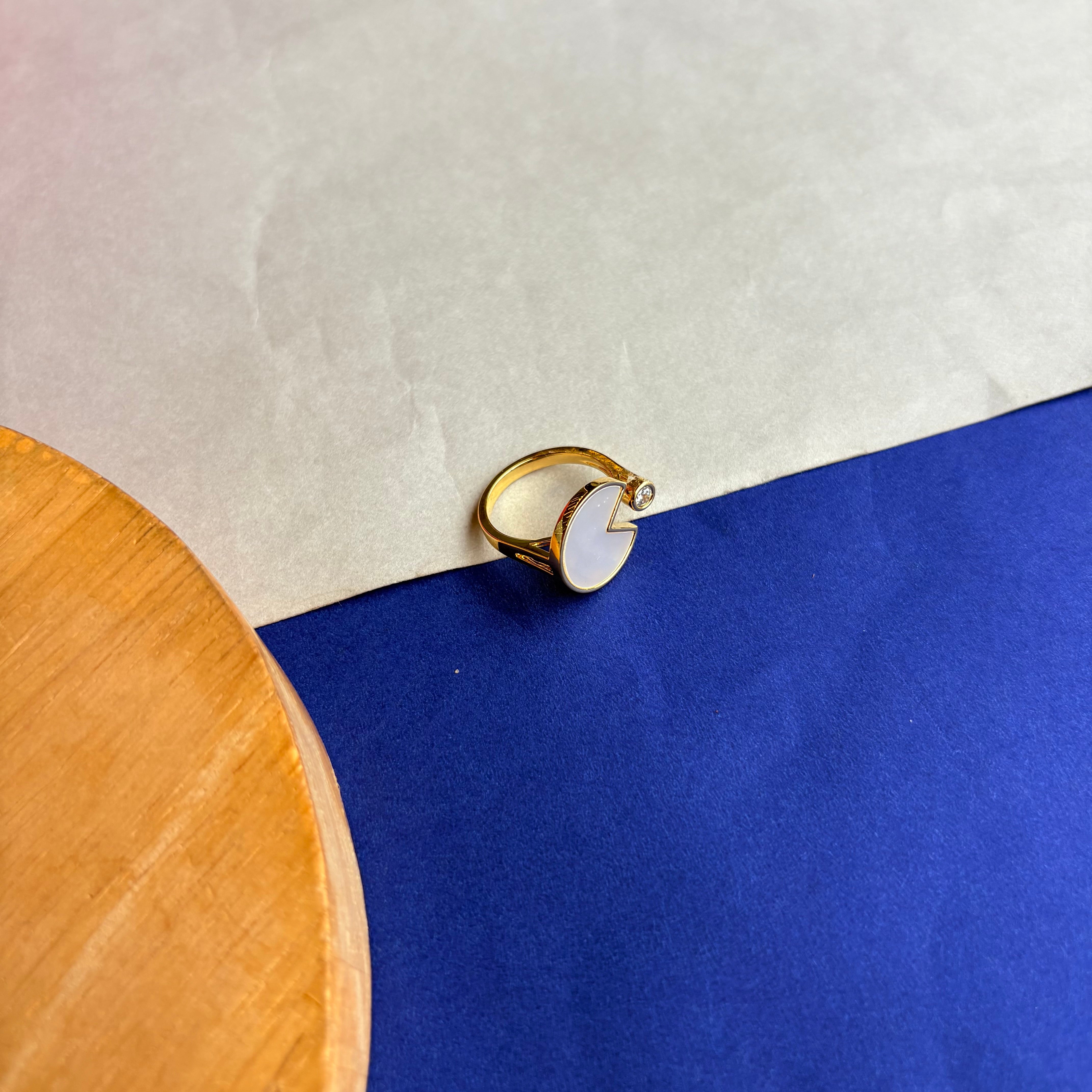 Amour Split-Heart Ring