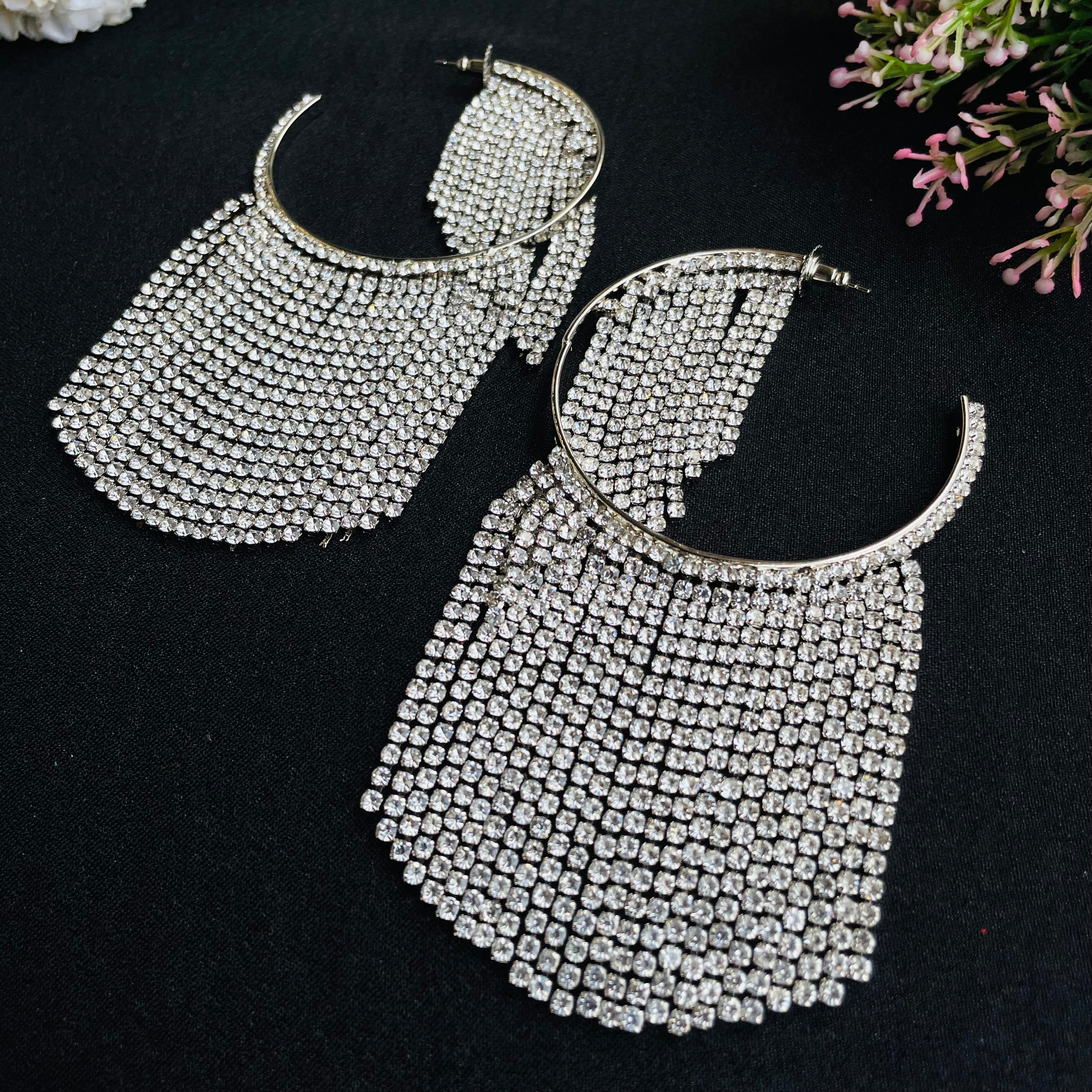 Layla Star Hanging Hoops