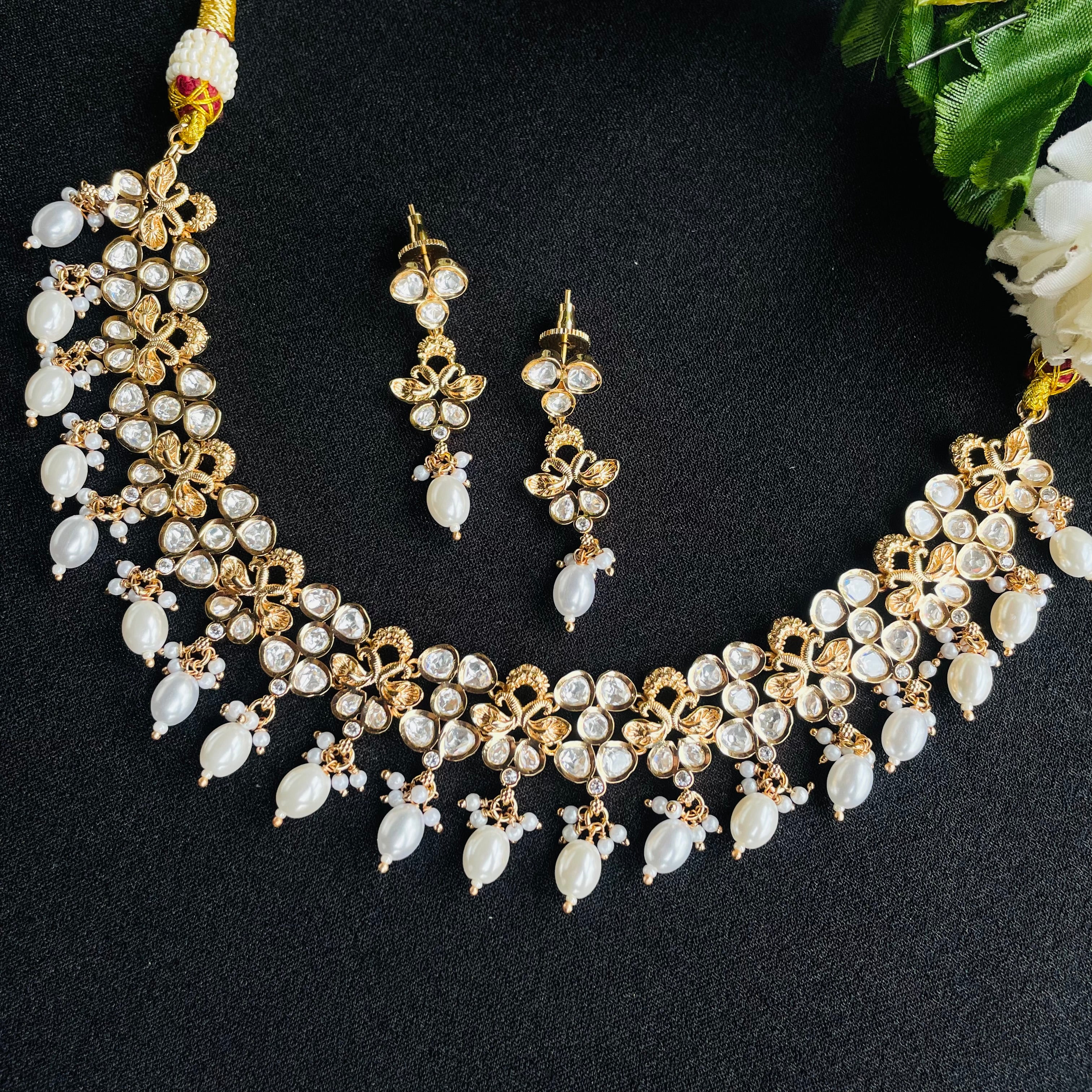 Nayaab Sara Polki Neckpiece
