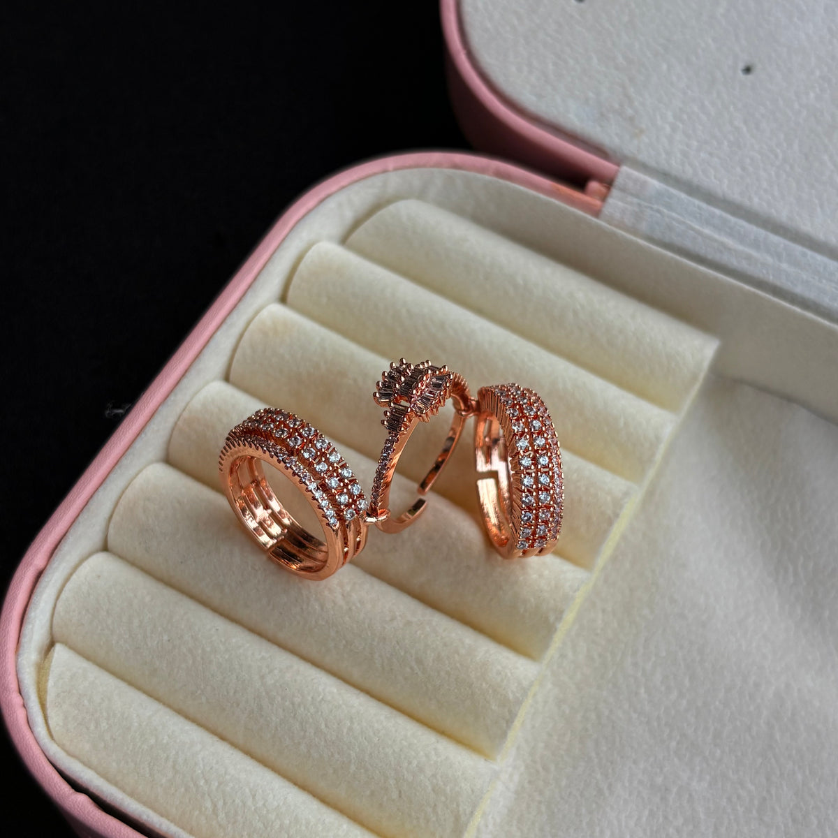 Adaa Gulmohar Ring