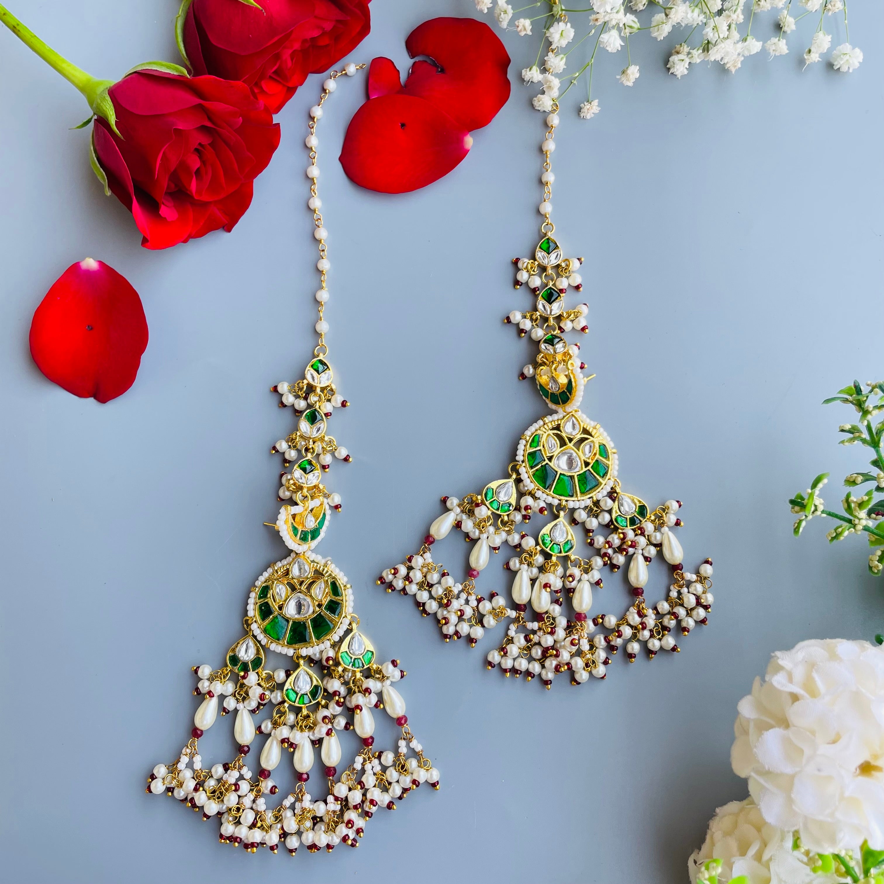 Nayaab ruhani Pearl Earrings