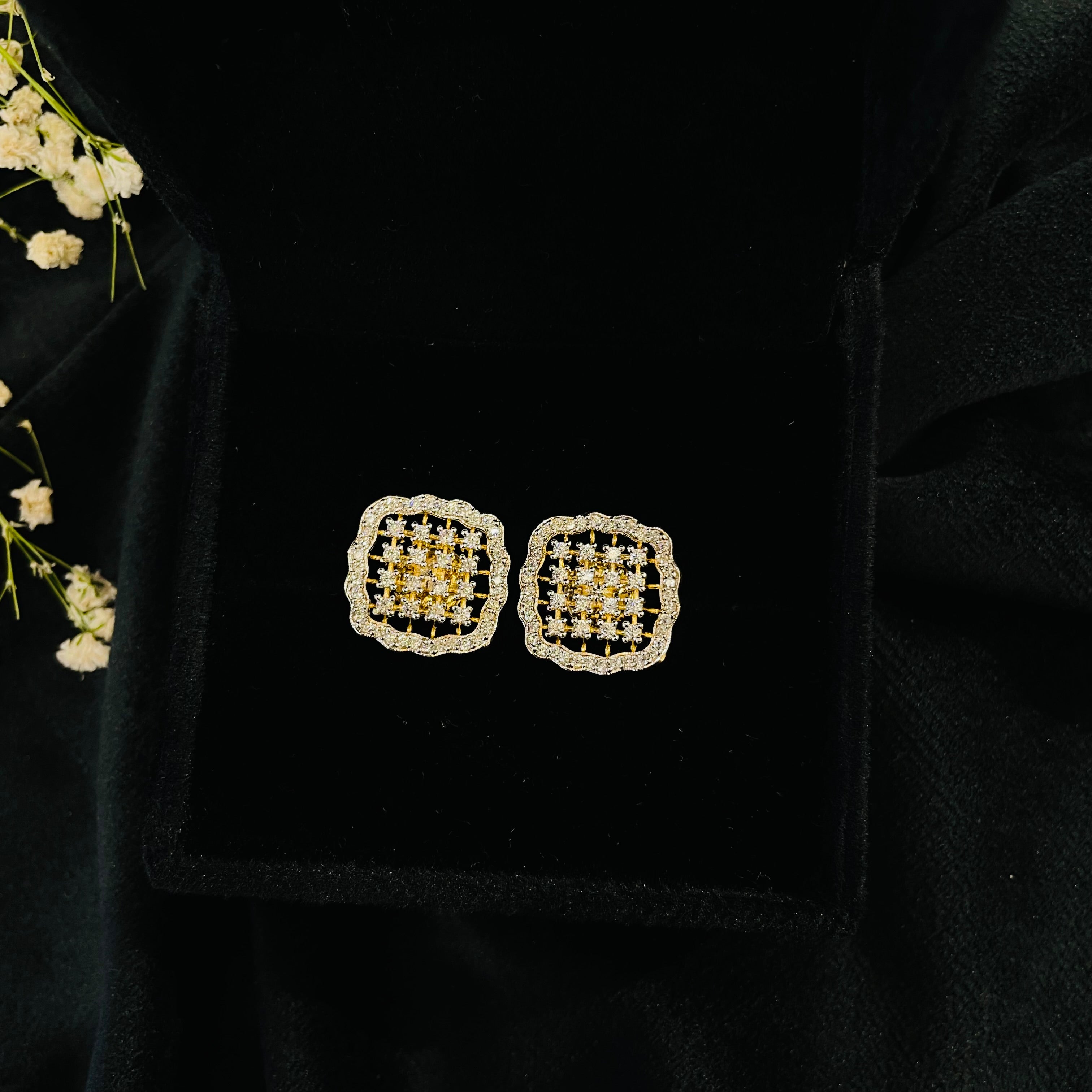 Vs sterling silver studs 1326 6g