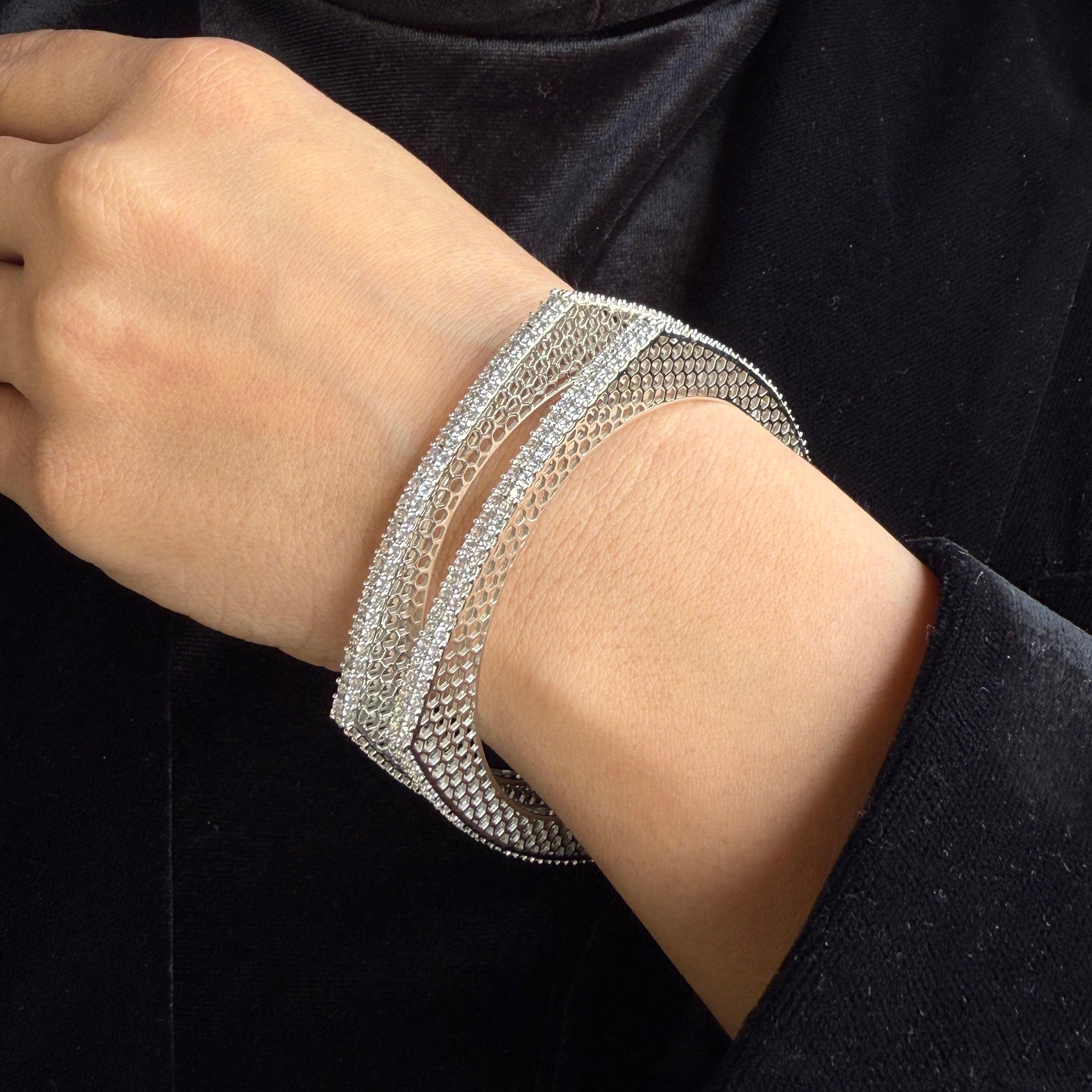 Vs sterling silver bangles 09