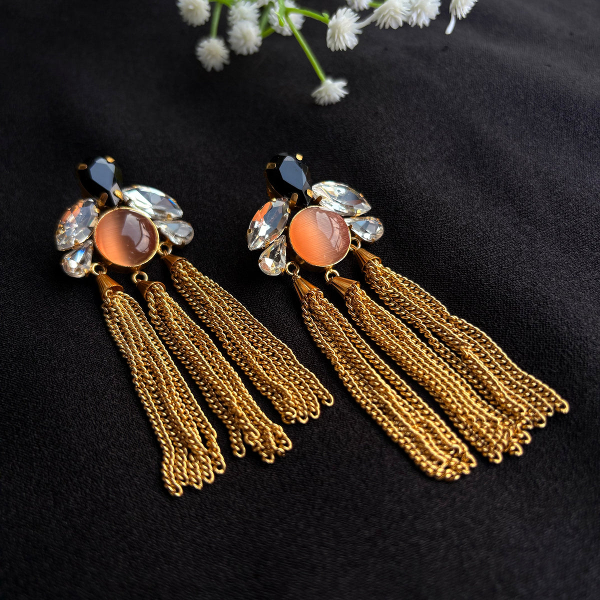 Meherika Tassel Earrings