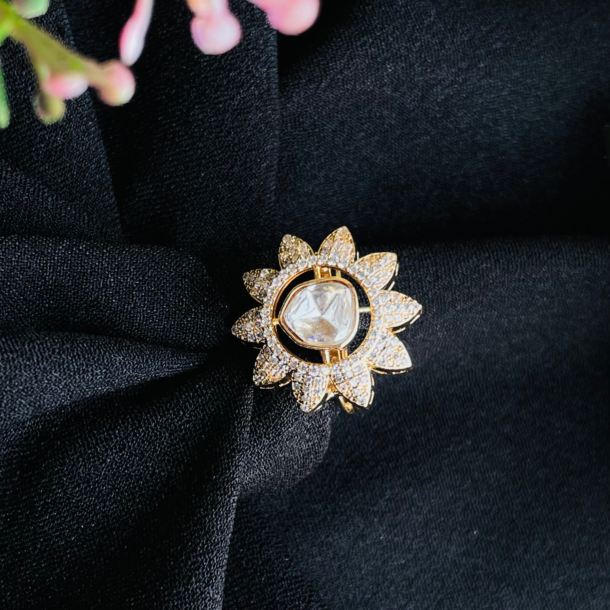 Nayaab aanika polki rings