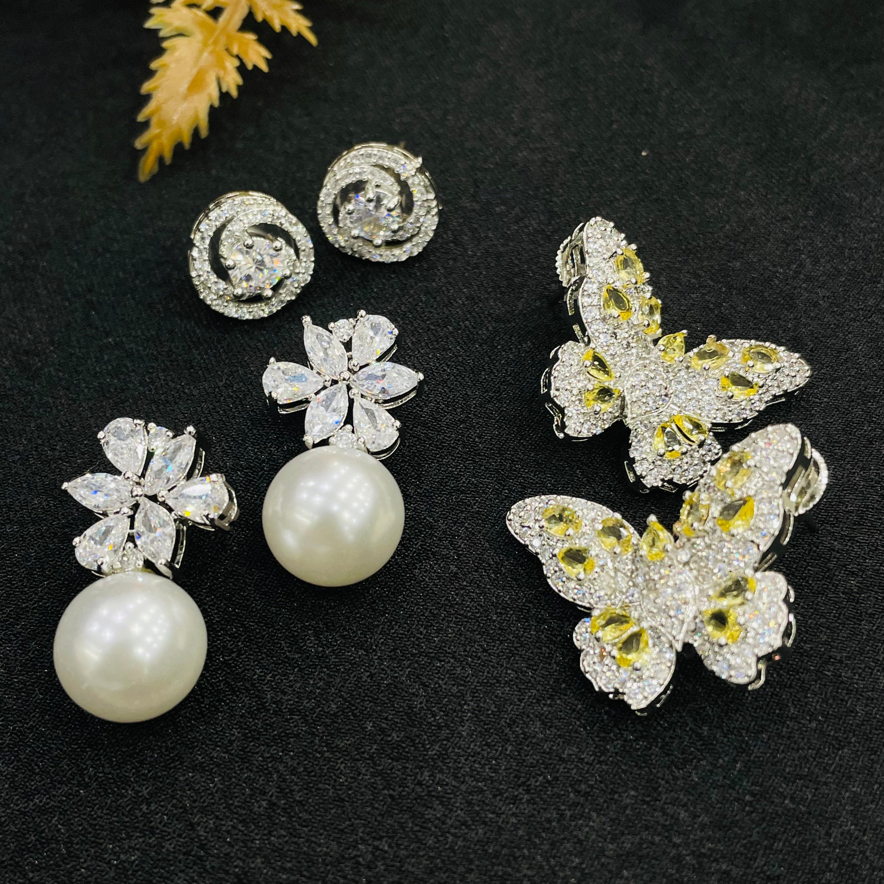 Ad butterfly With Ad studs Combo