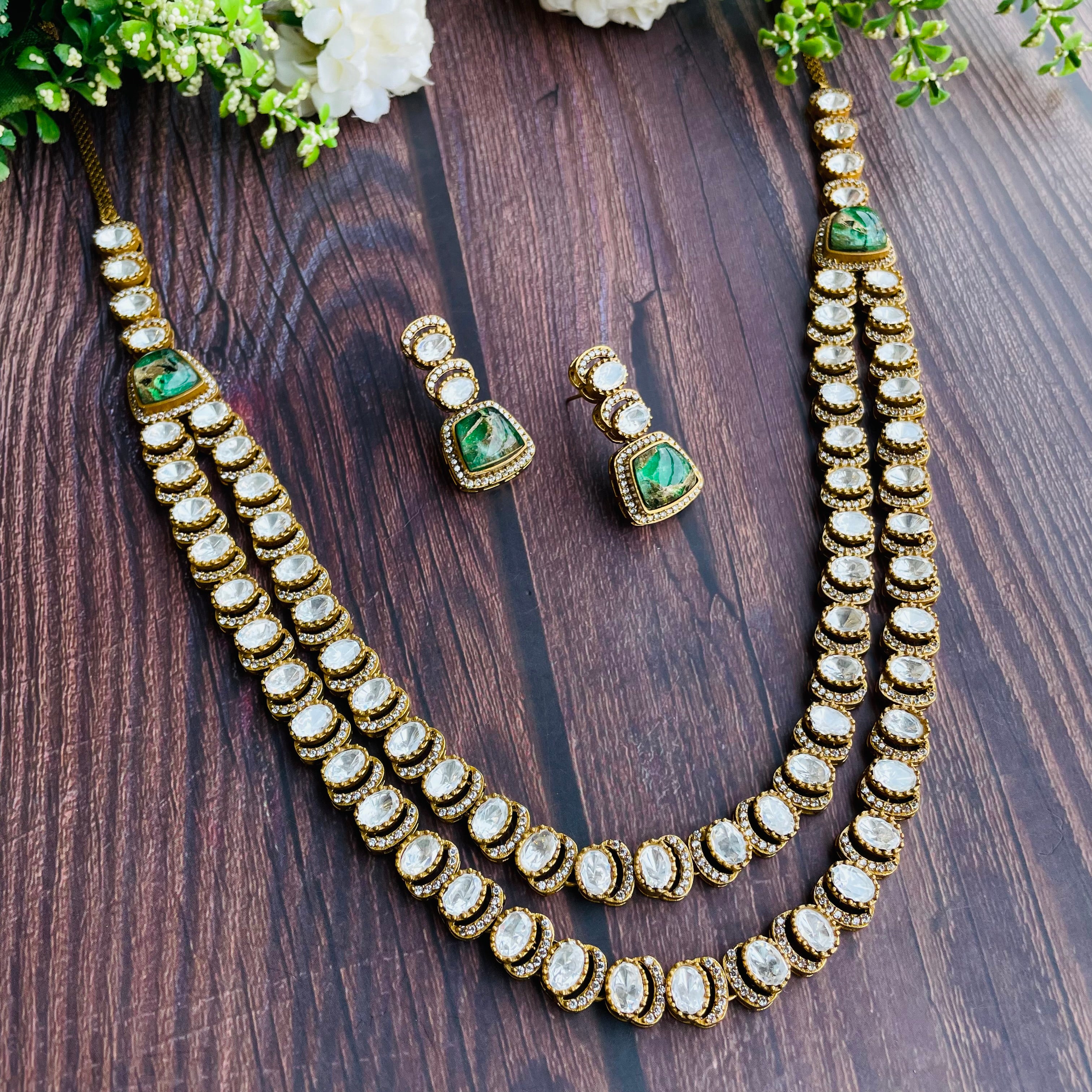 Nayaab Aarohi Polki neckpiece