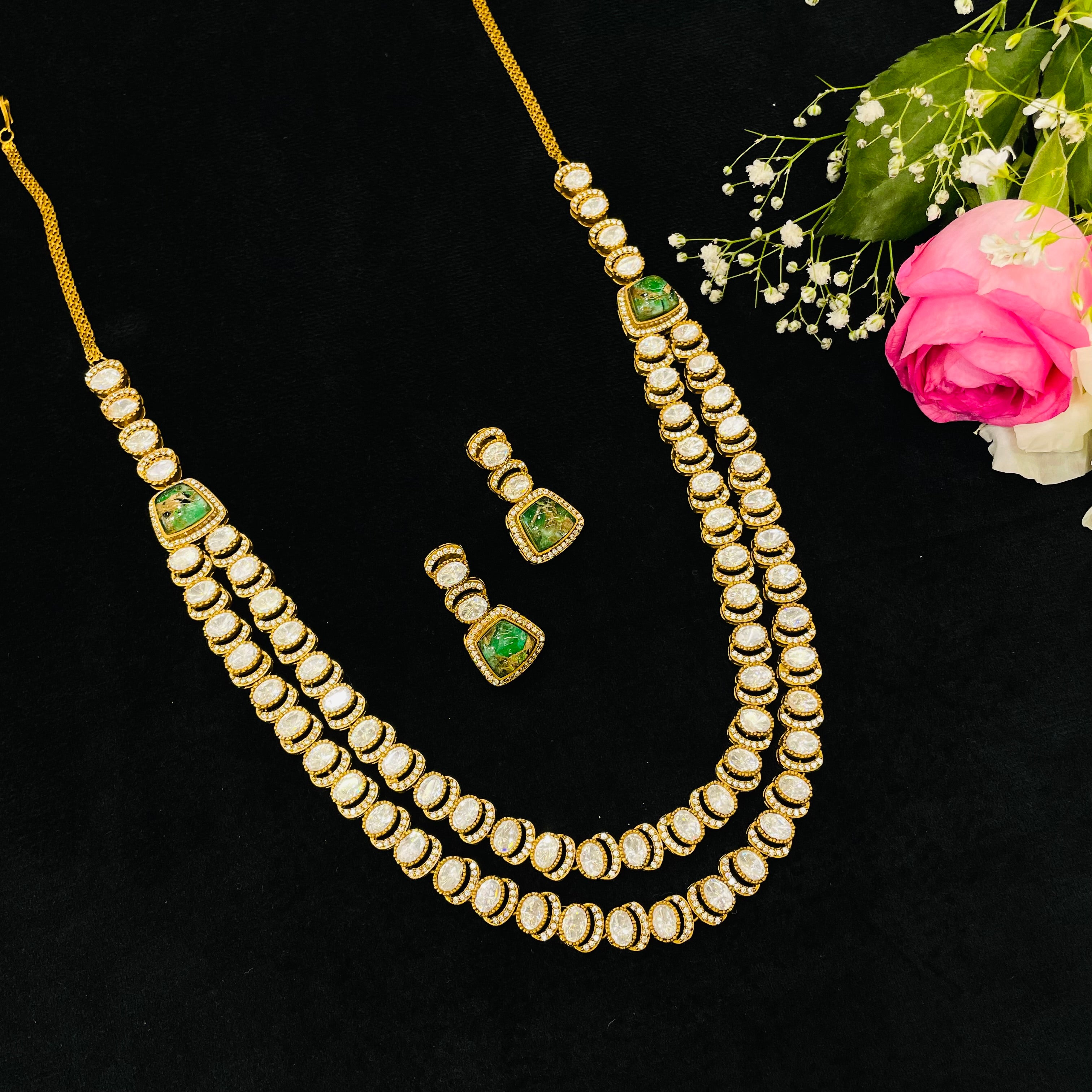 Nayaab Aarohi Polki neckpiece