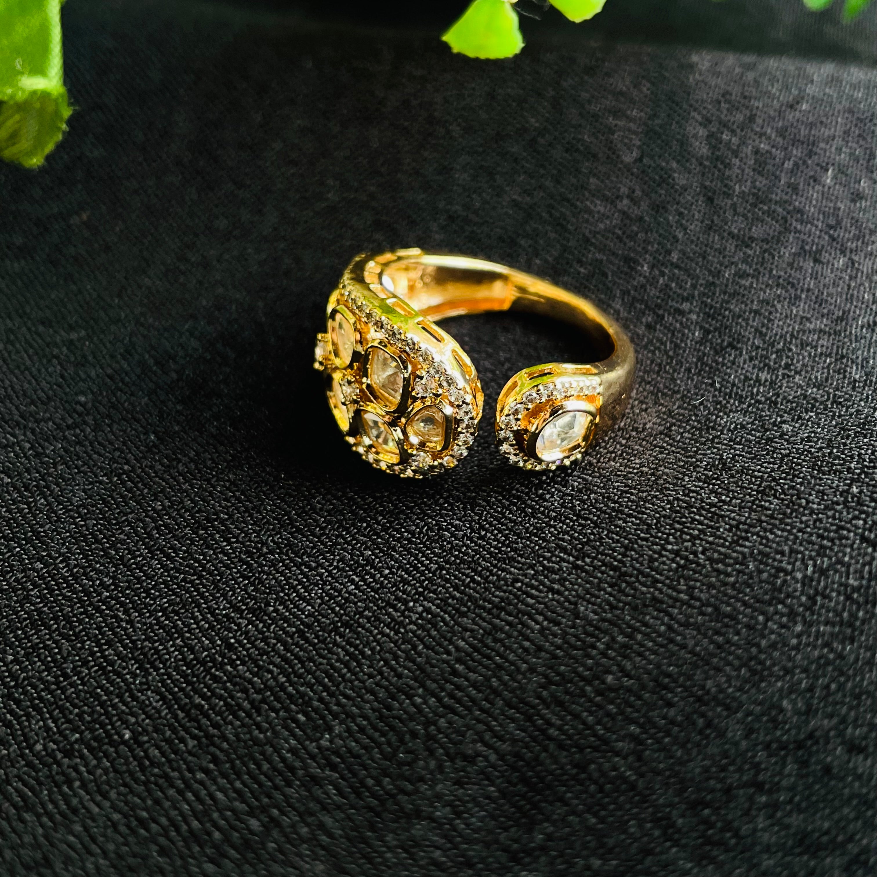 Nayaab kaya Polki Ring