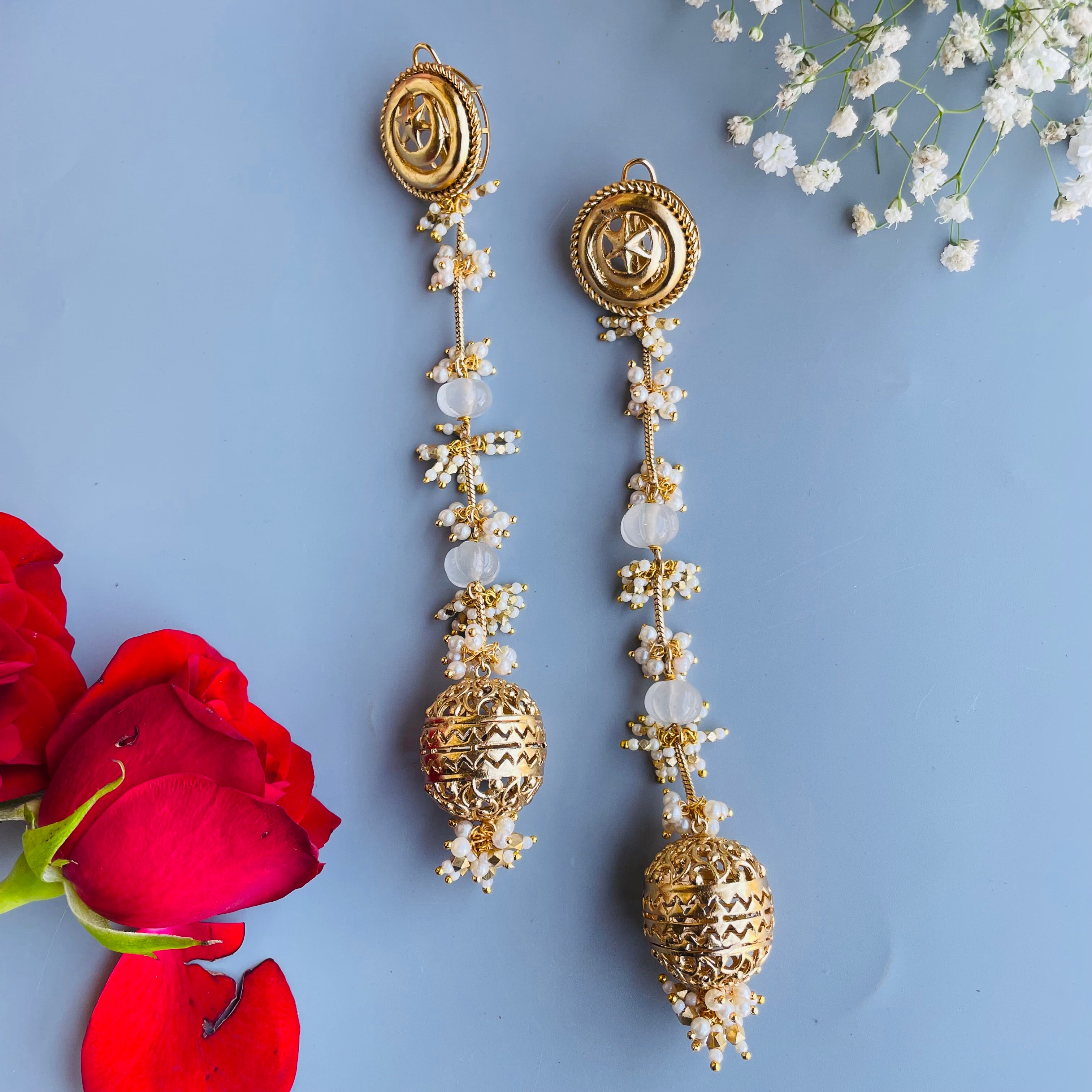 Nayaab Sahiba long Earring