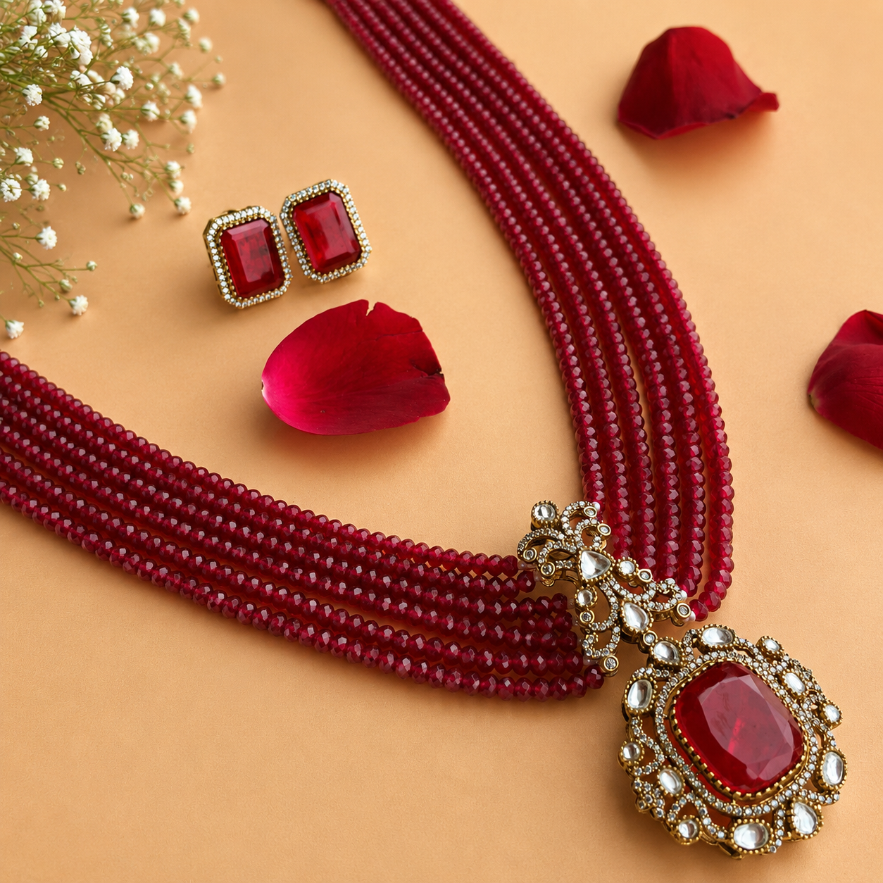 Nayaab girija long neckpiece