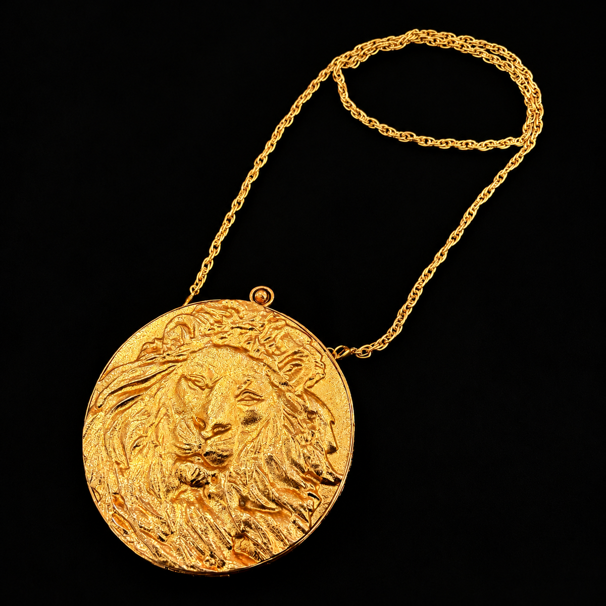 Lioness Medallion Bag