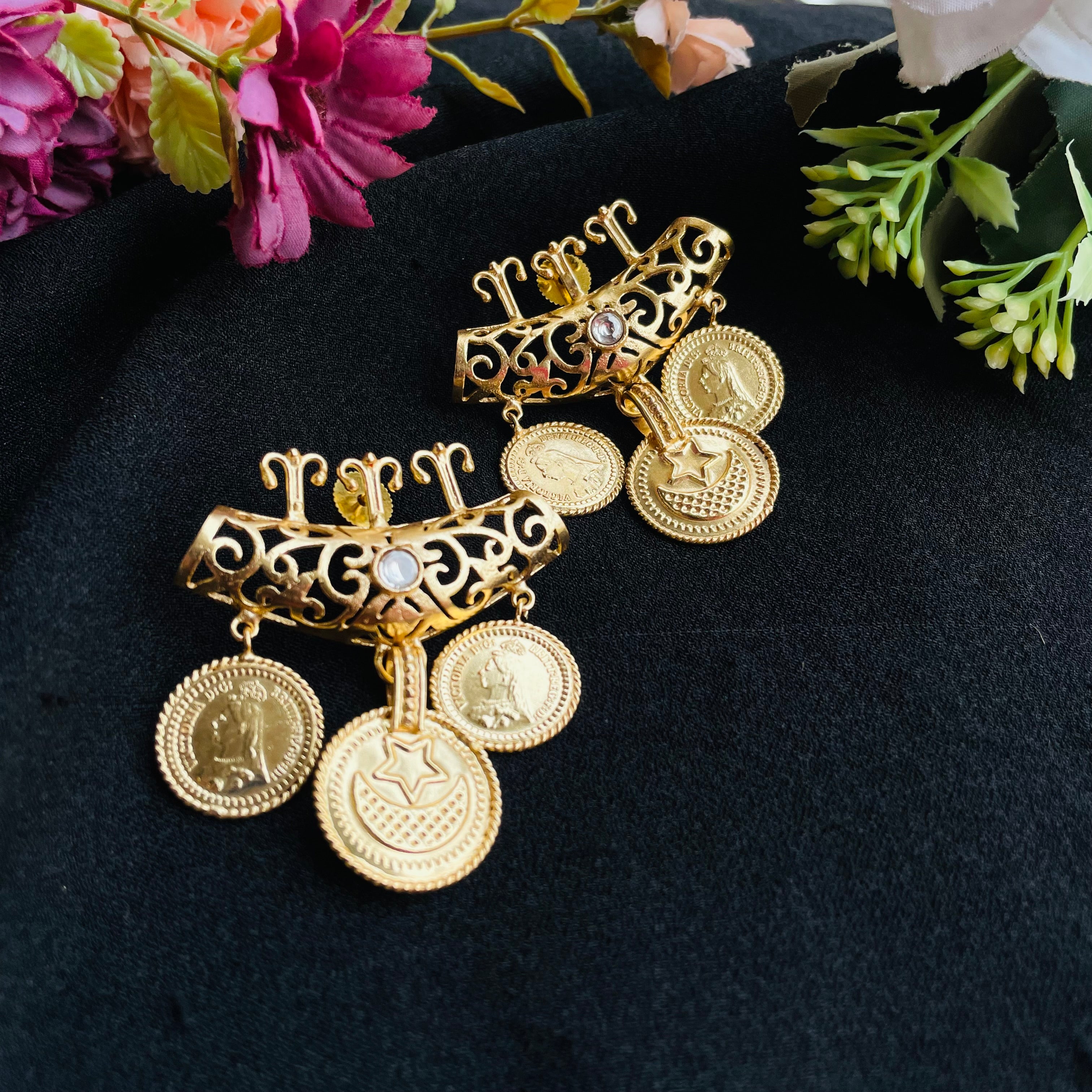 Layla fern earrings