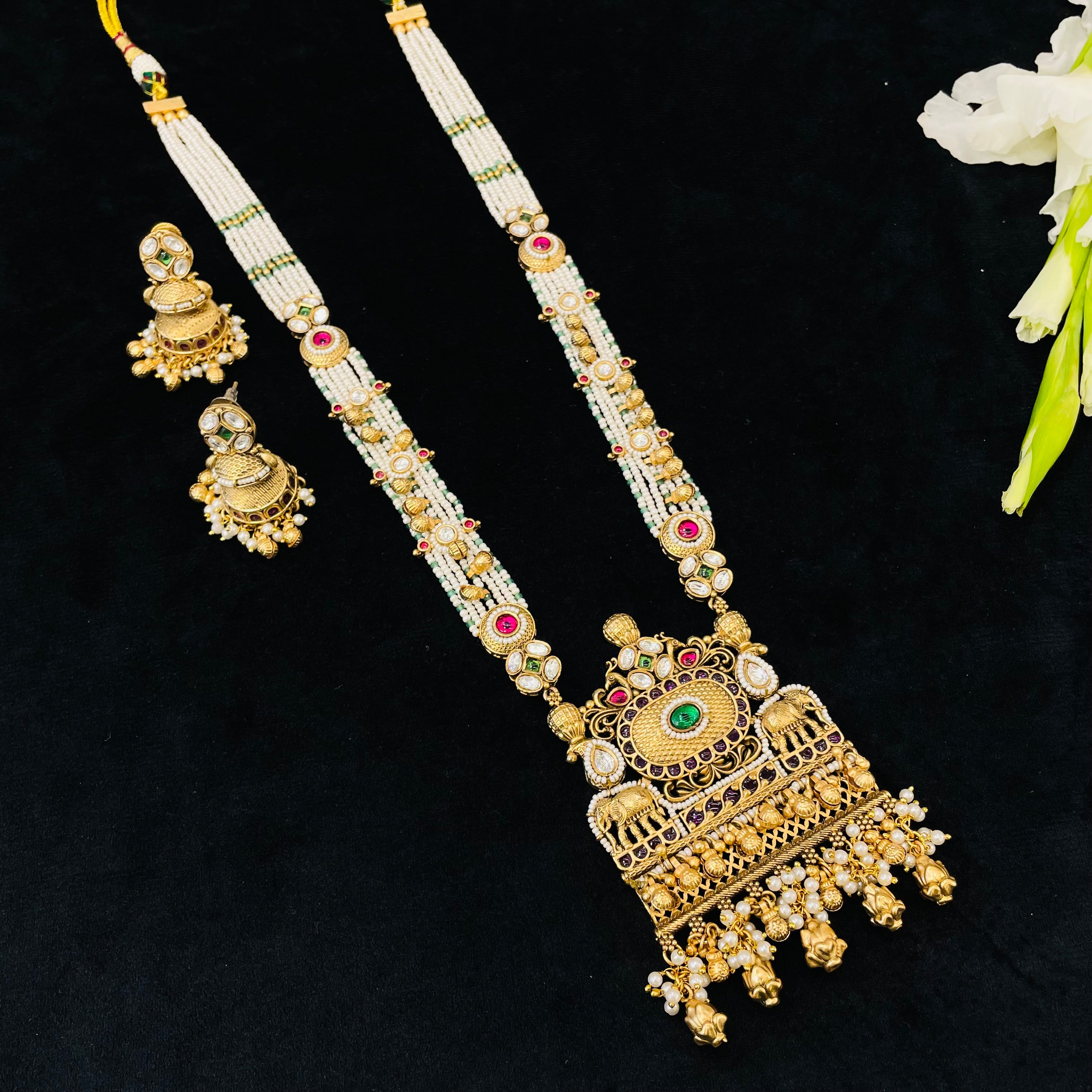 Nayaab Meena Long Neckpiece