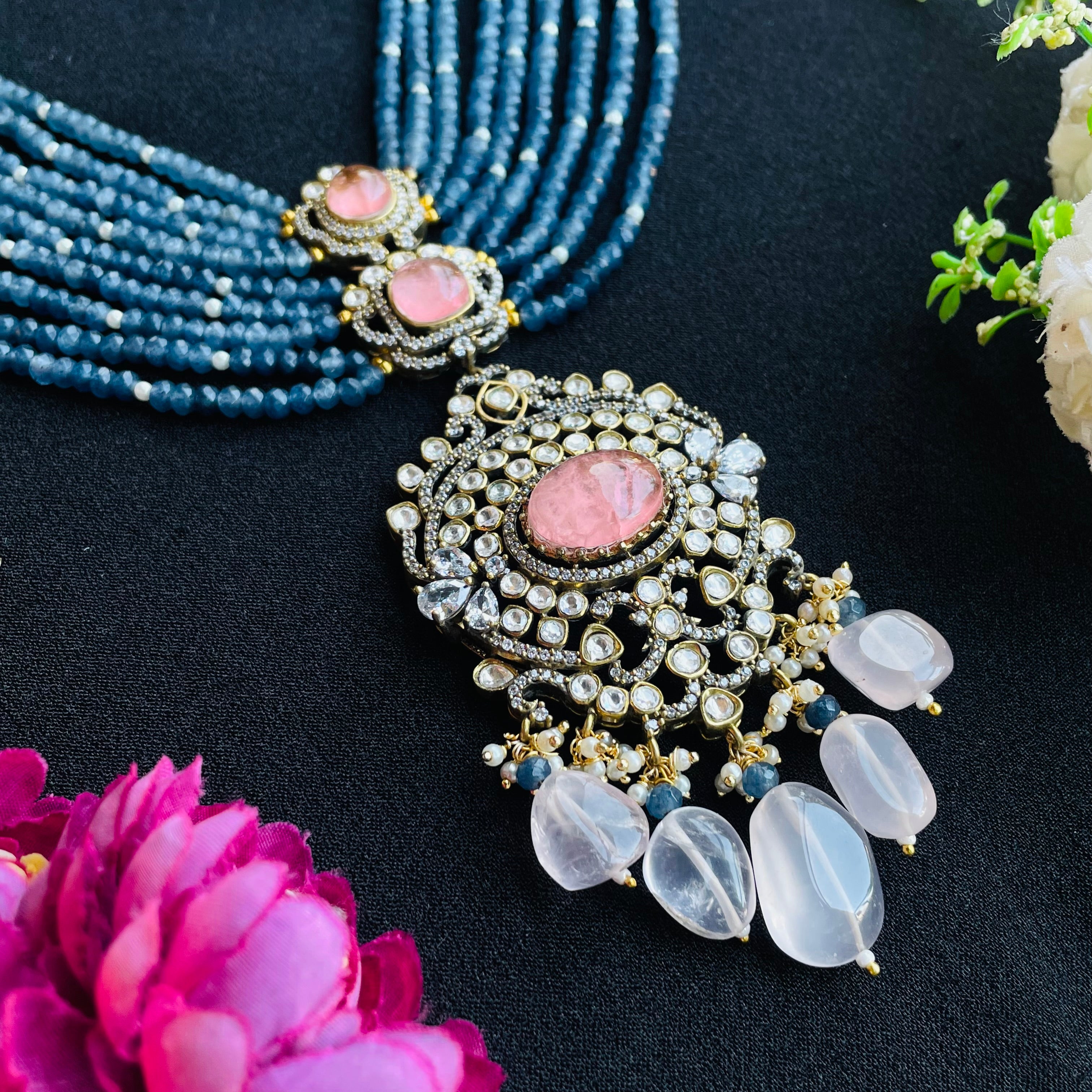 nayaab adya Polki neckpiece