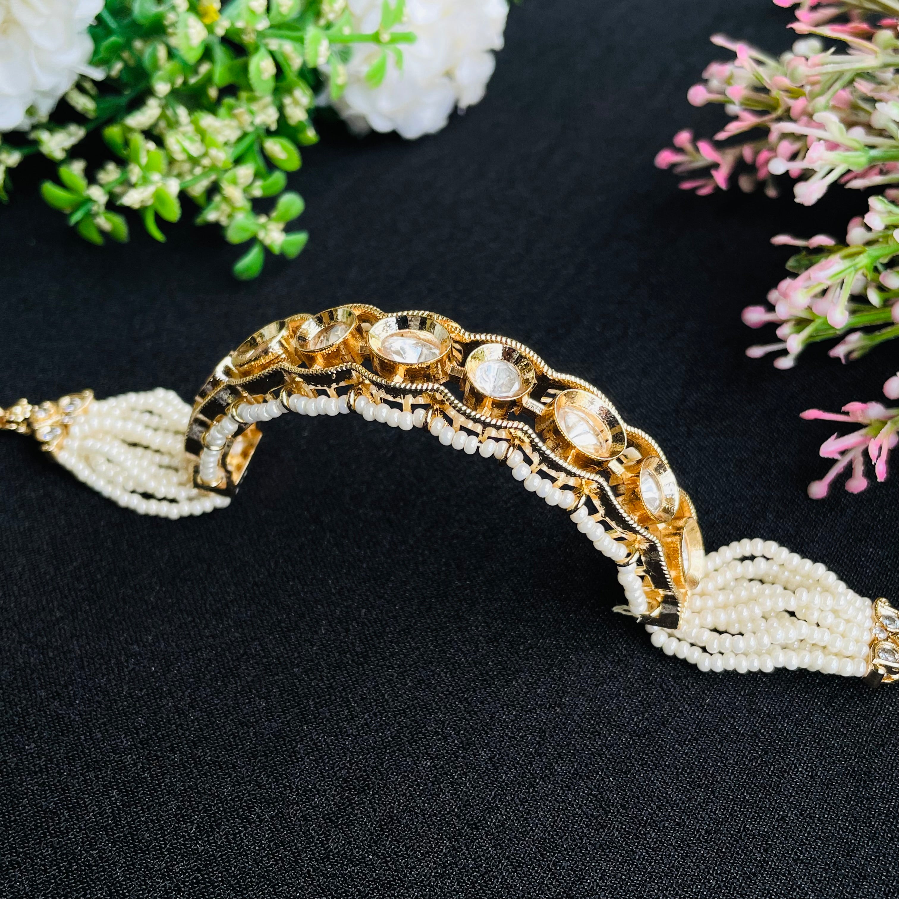 Nayaab Kashvi Polki Bracele