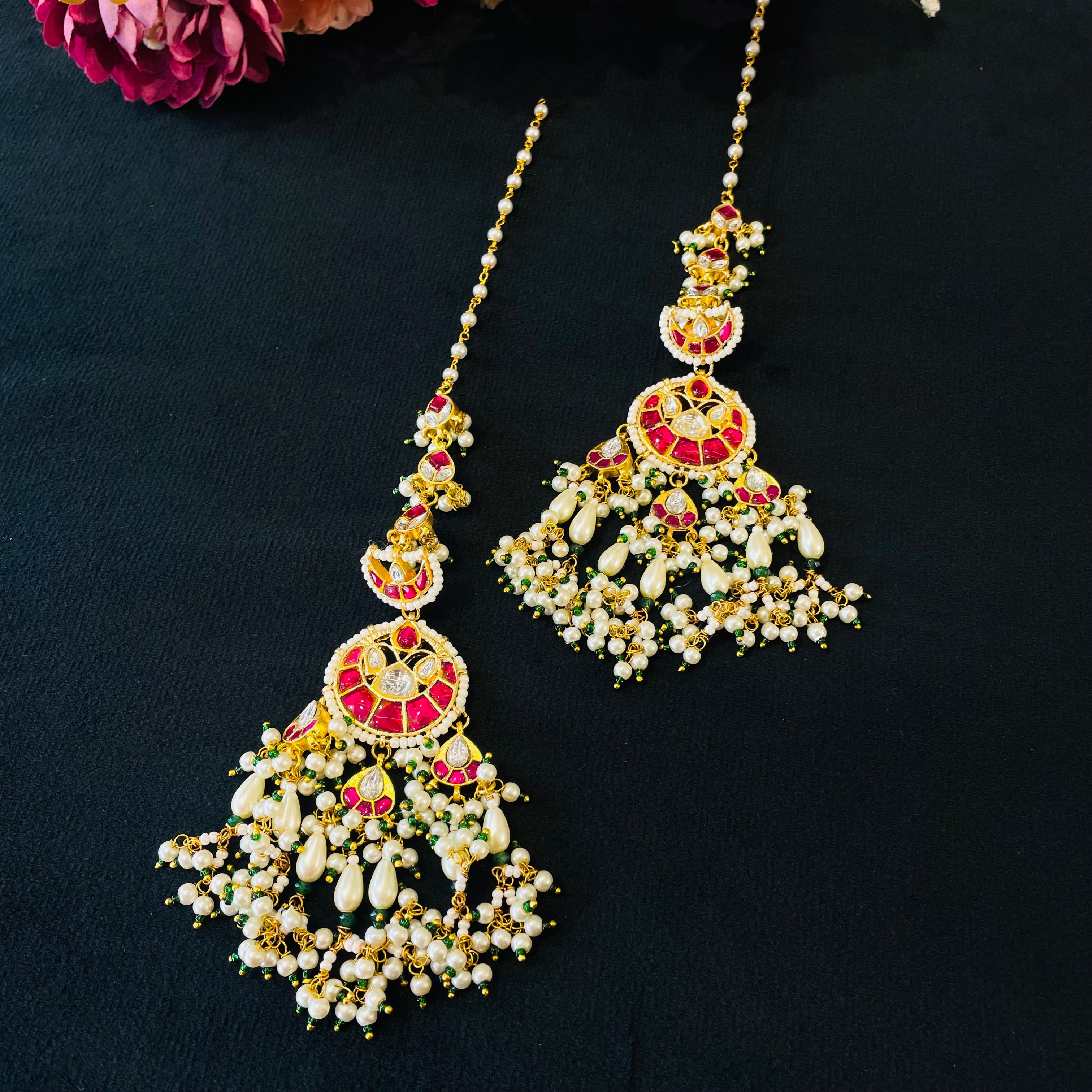 Nayaab ruhani Pearl Earrings