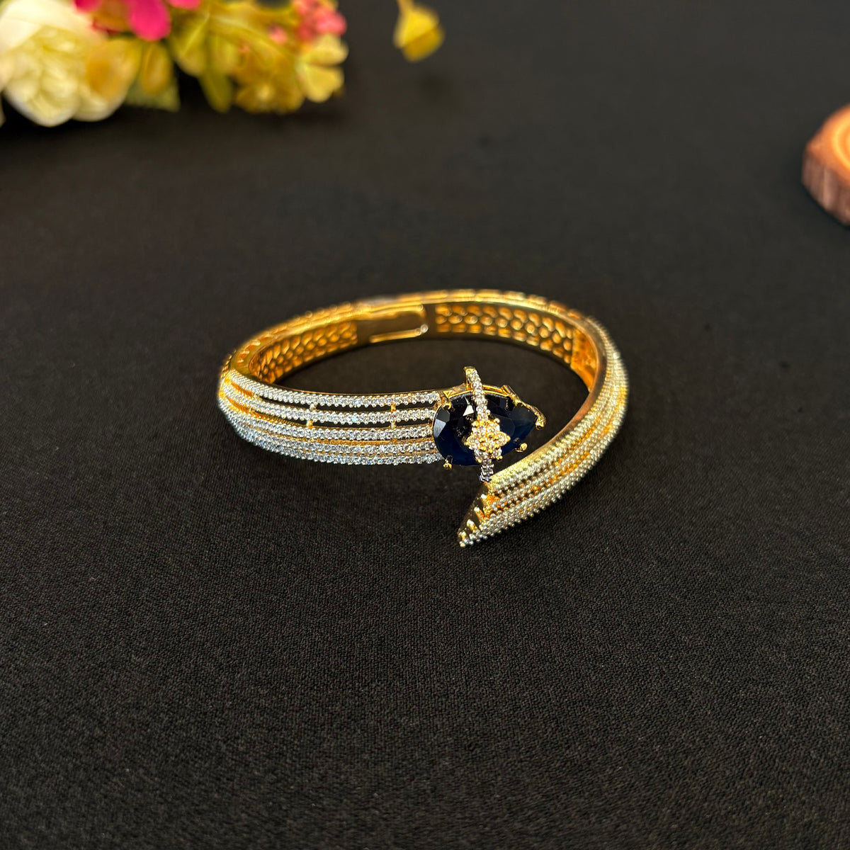 Aarika Ruby Cuff Bracelet