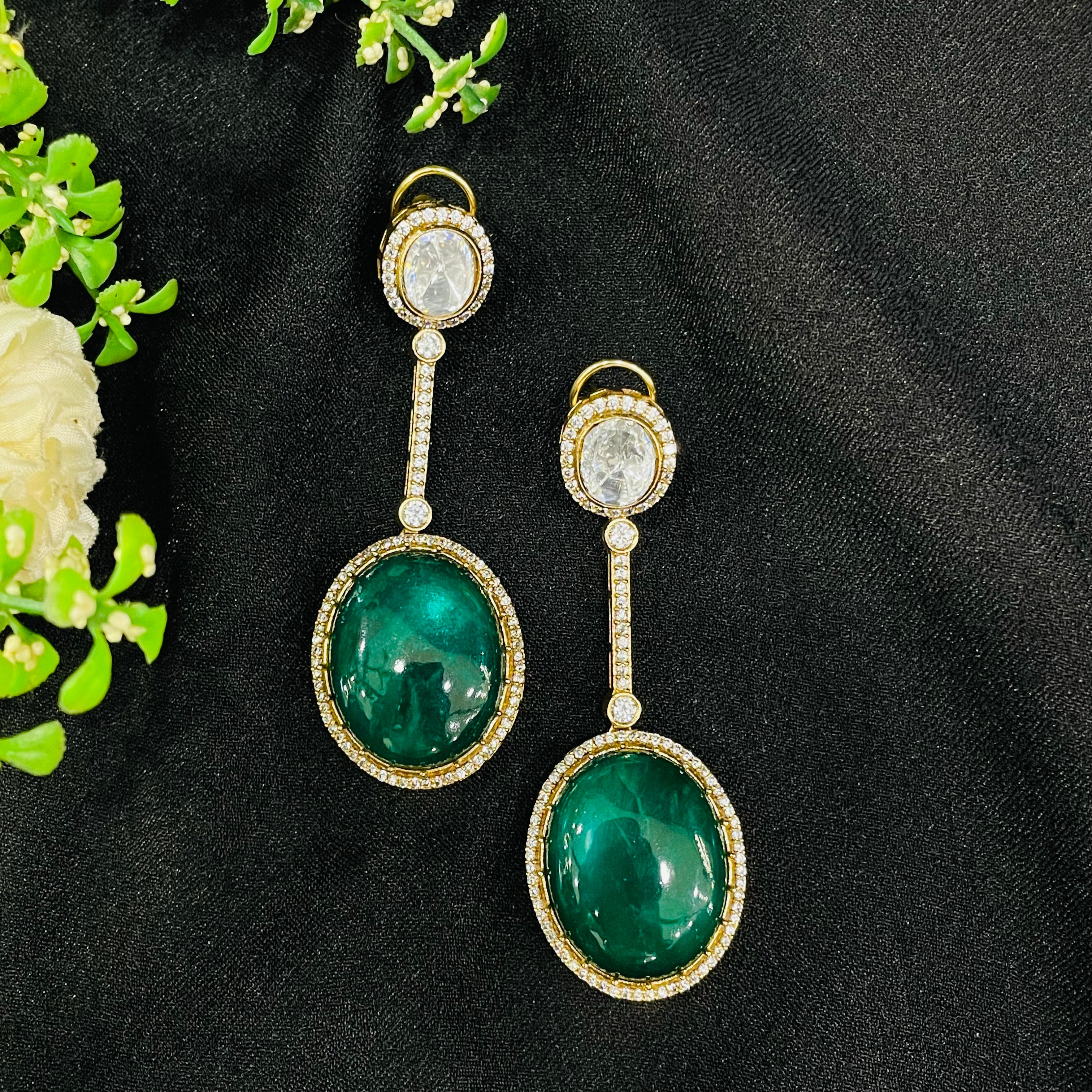 Nayaab Annie Polki Earrings