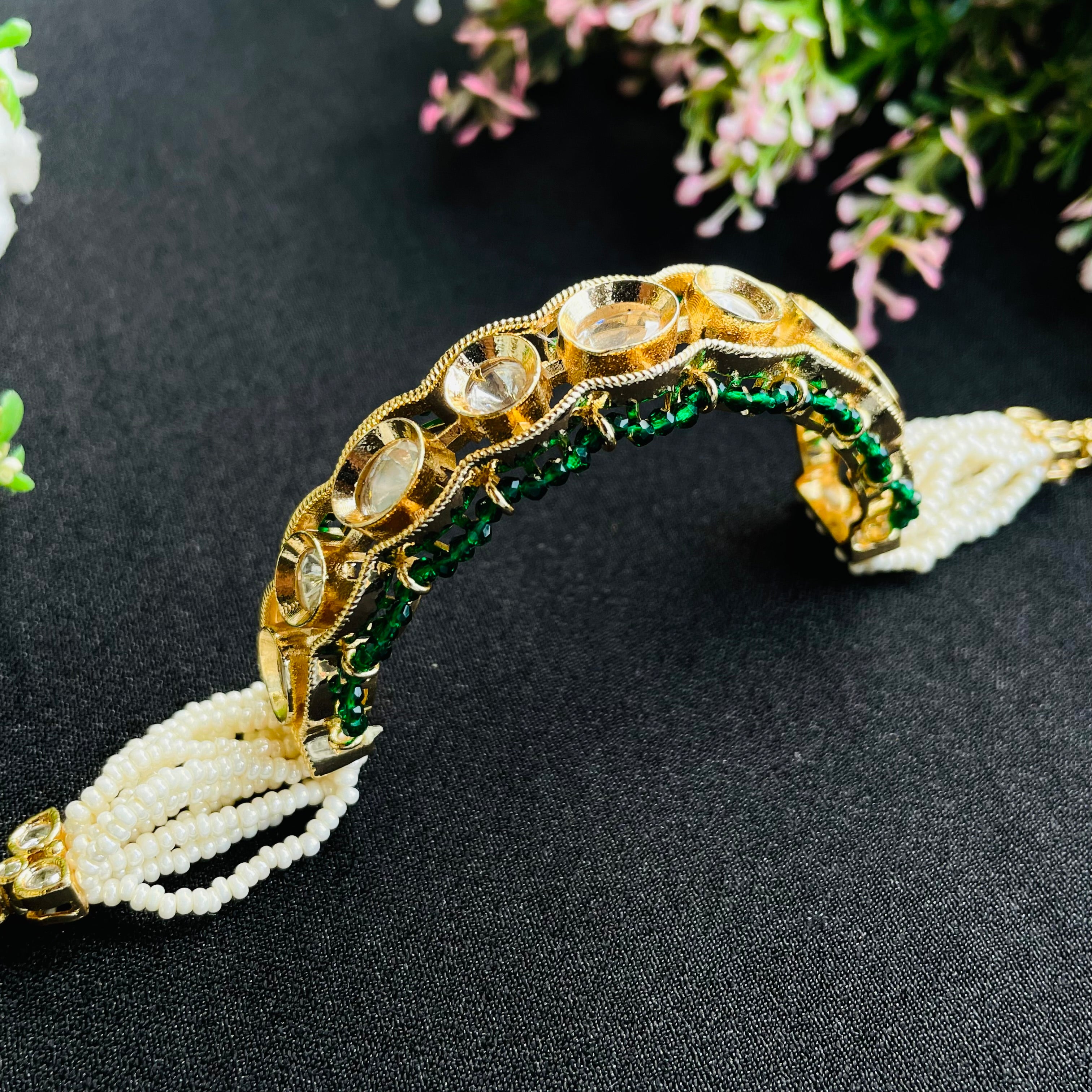 Nayaab Kashvi Polki Bracele