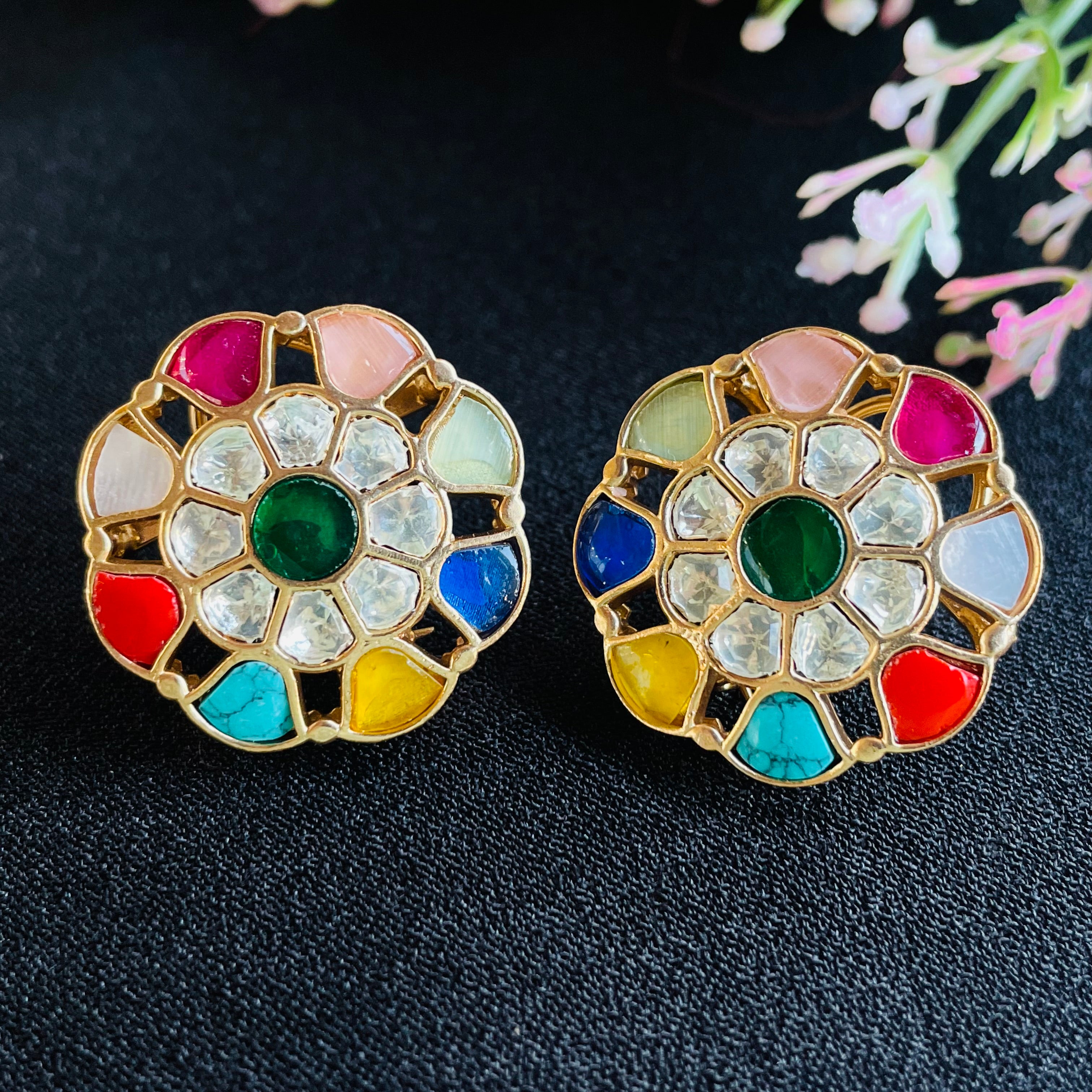 Nayaab Multi Earrings