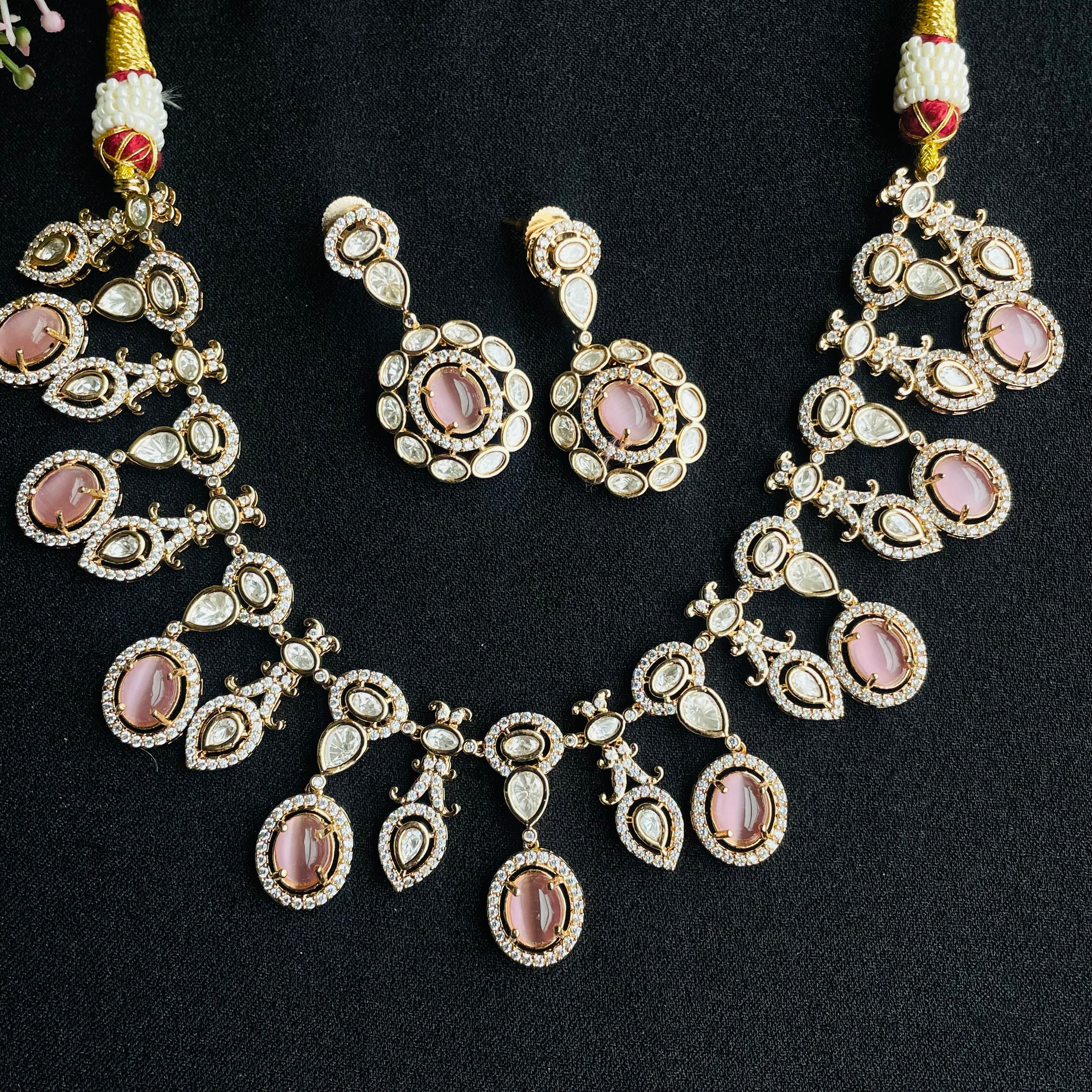 Nayaab Kareena Polki Neckpiece
