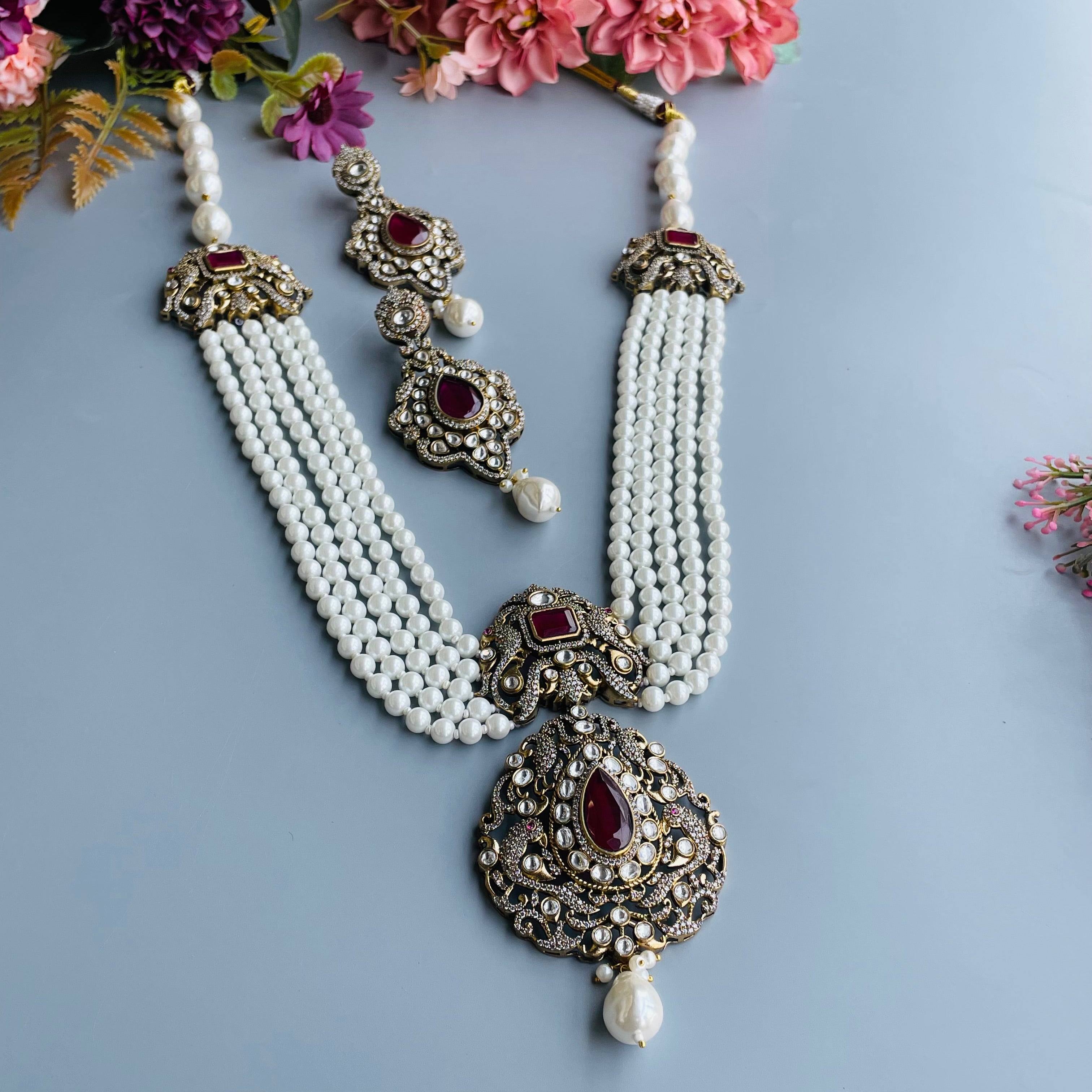 Nayaab Ranisa Long Neckpiece