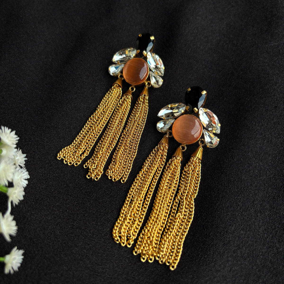 Meherika Tassel Earrings