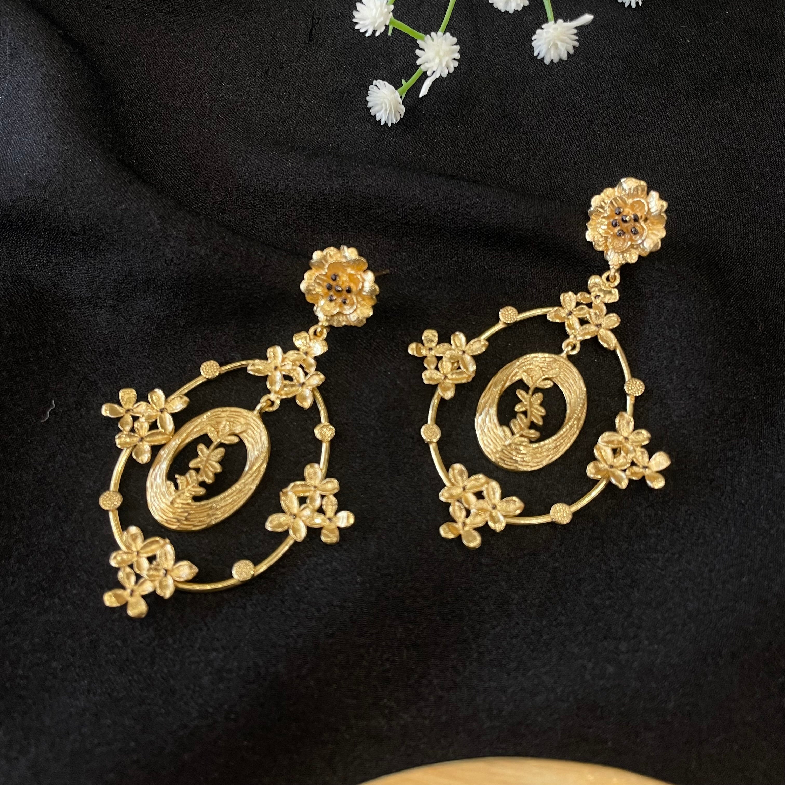 Flora Halo Earrings