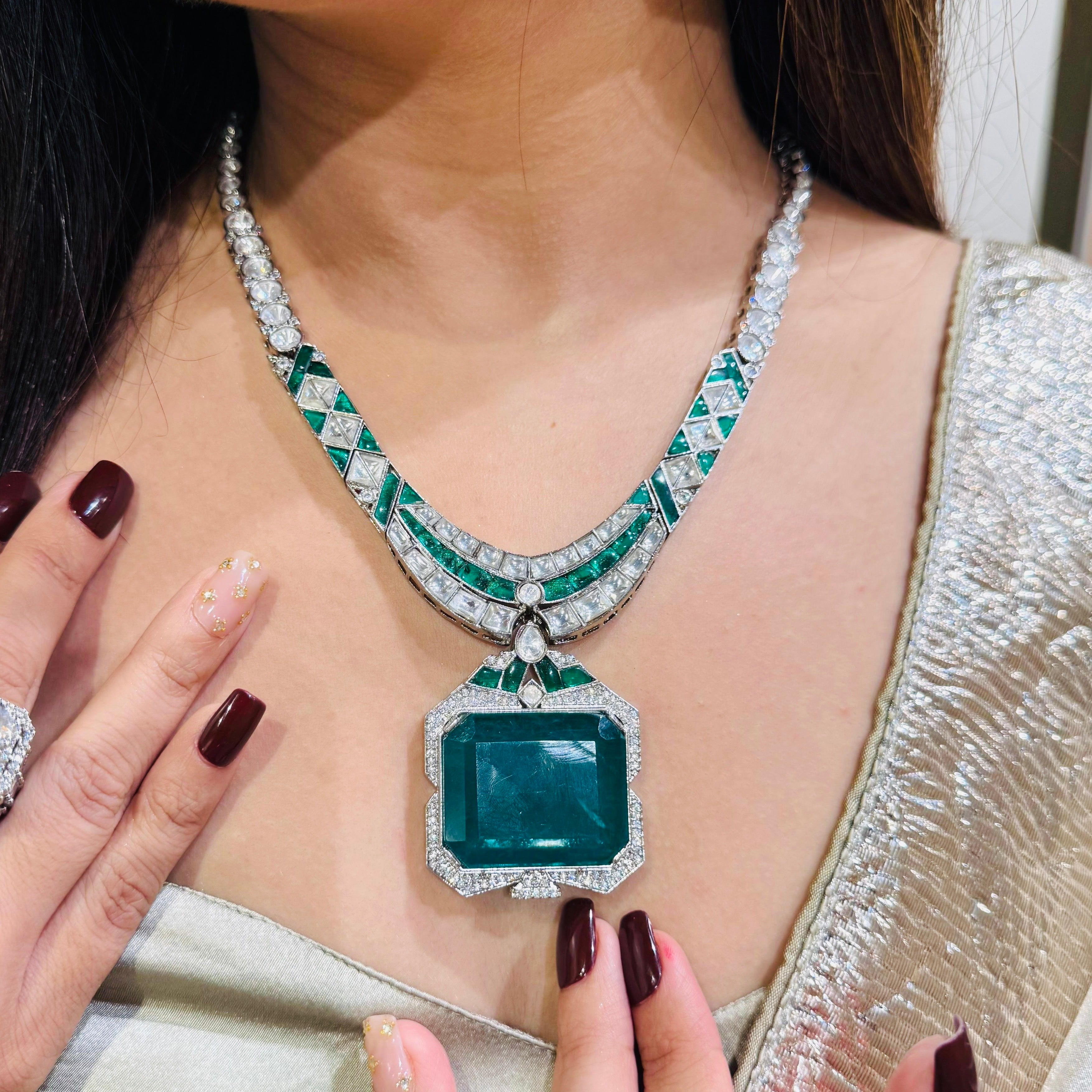 Nayaab Priyanka MetGala Neckpiece