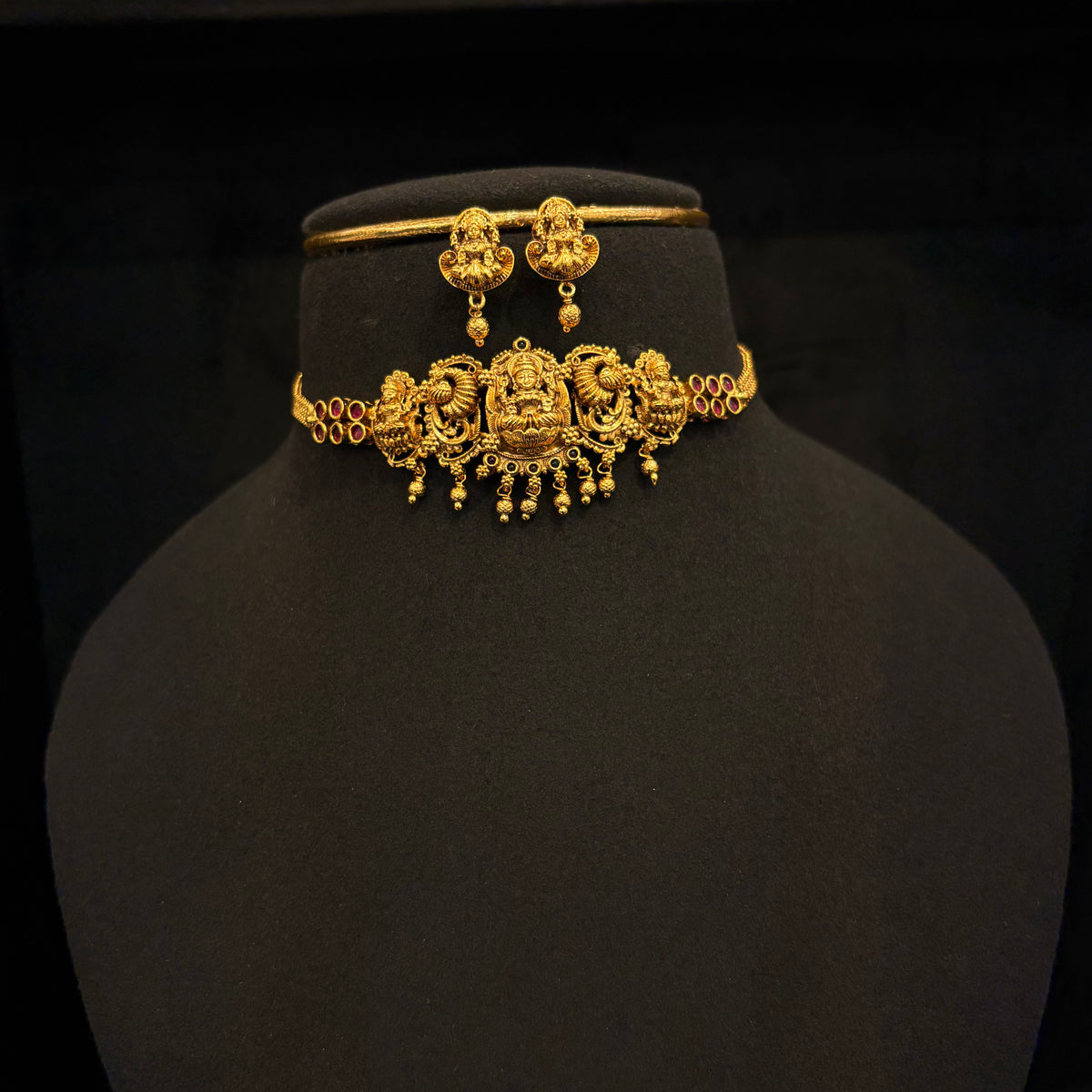 Aaradhya Temple Heritage Neckpiece