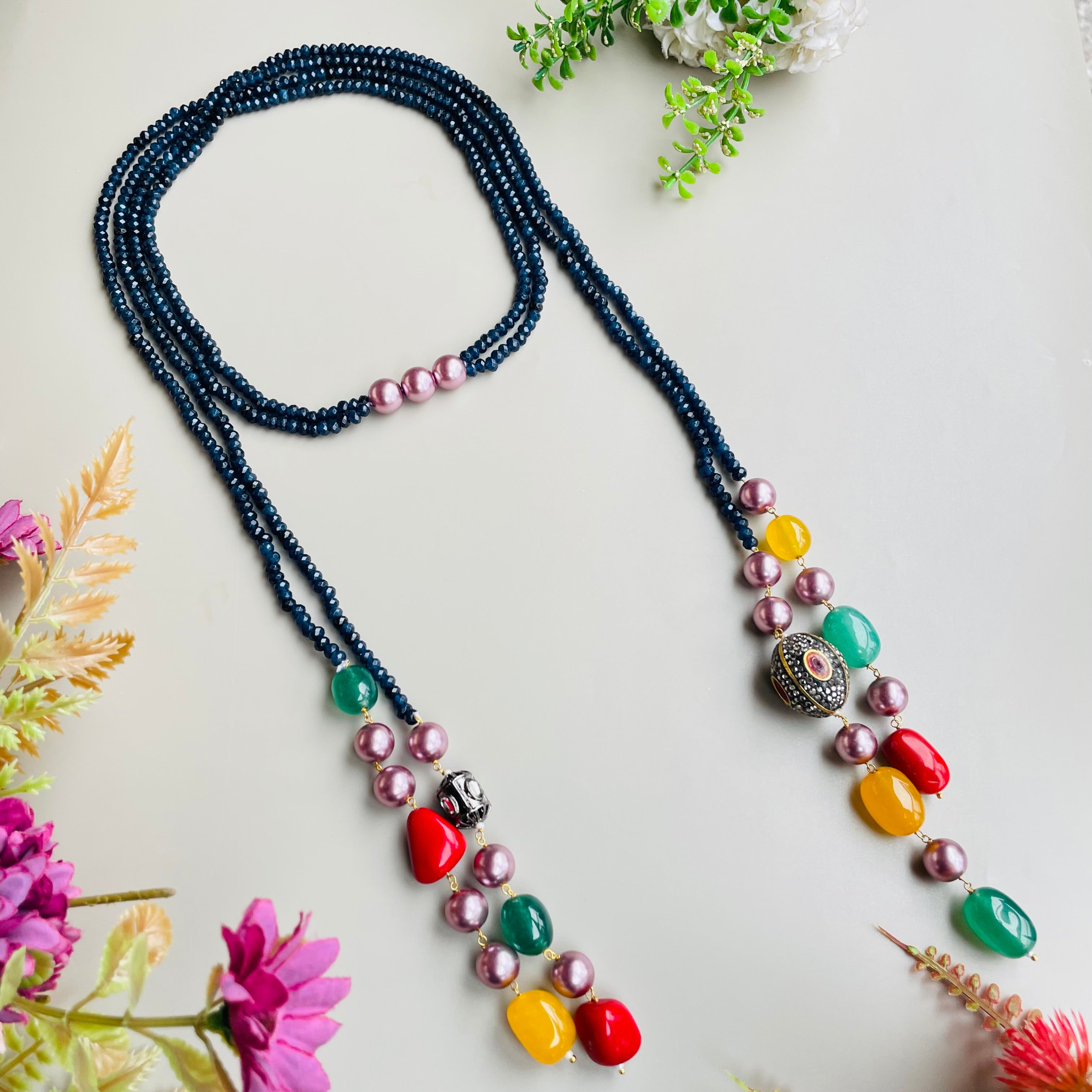 Nayaab Vanessa pearl long mala