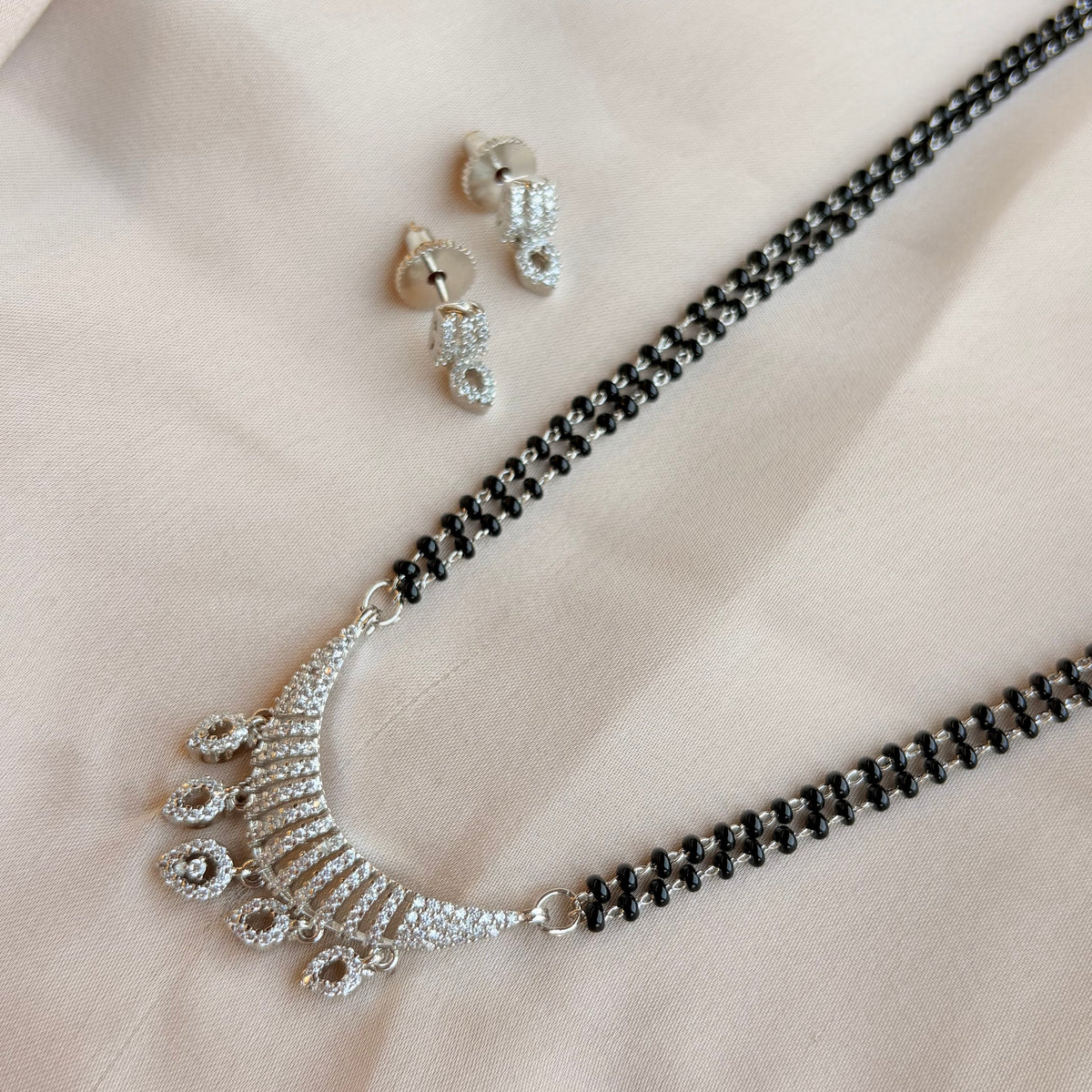 Arohi Silver Mangalsutra