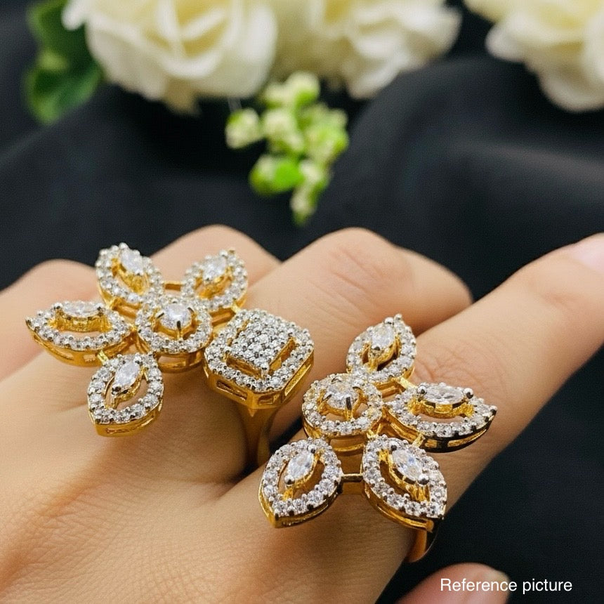 VS Sterling Silver Cocktail Ring 230 12G