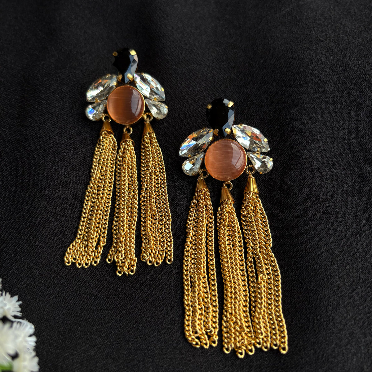 Meherika Tassel Earrings