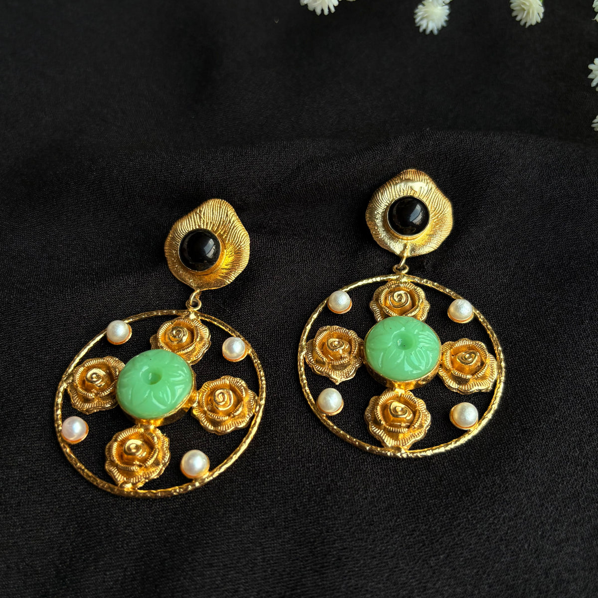 Vanyashree Floral Earrings
