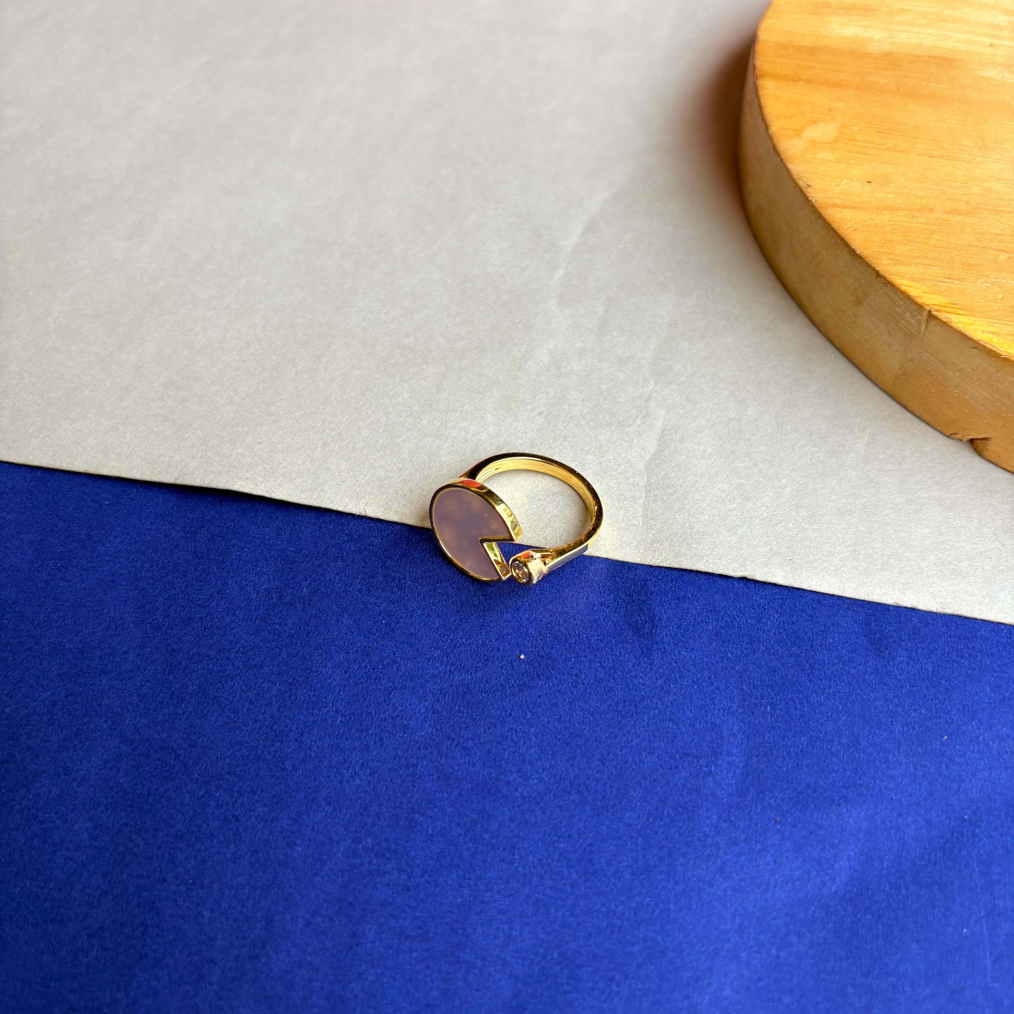 Amour Split-Heart Ring