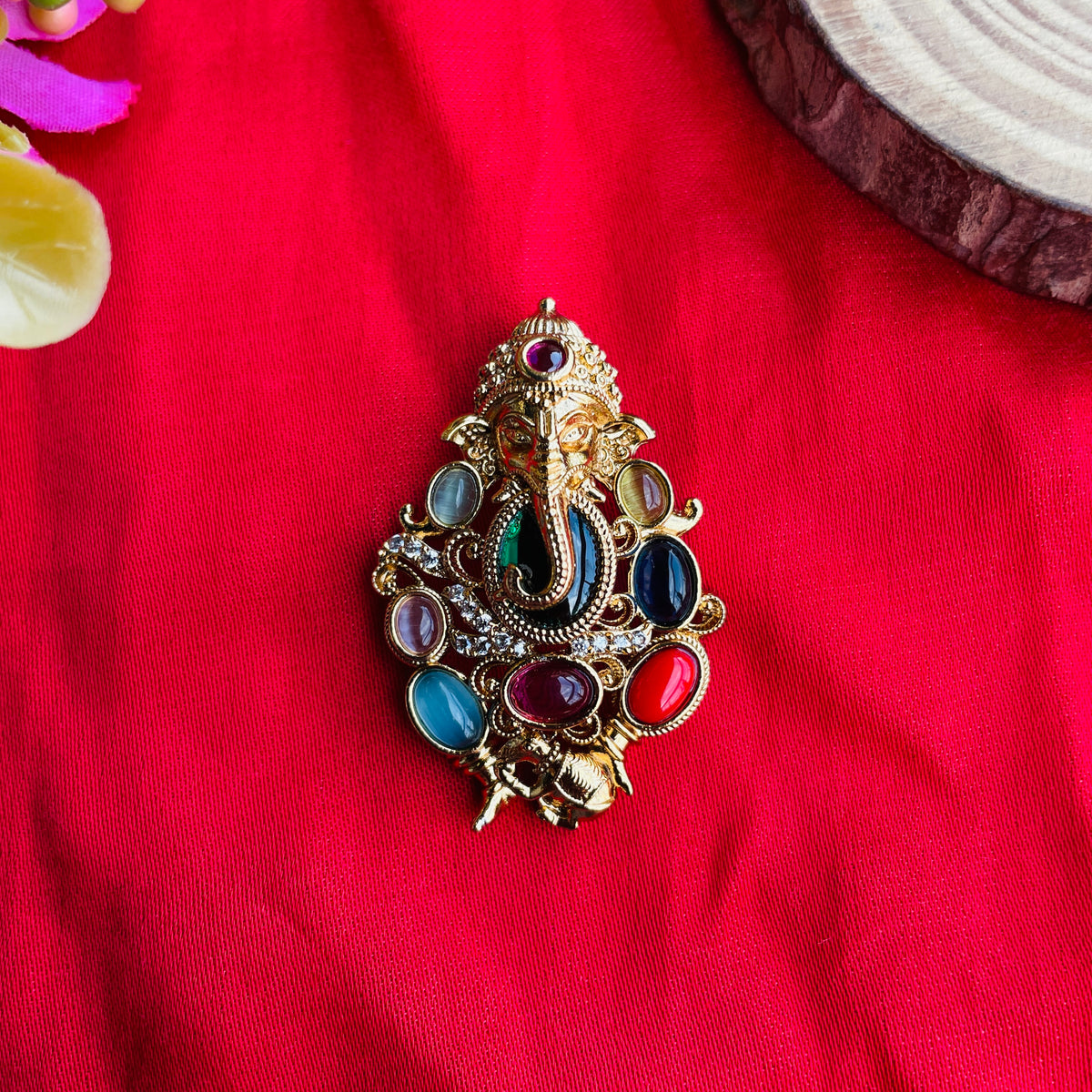 Vighnaharta Rangoli Pendant