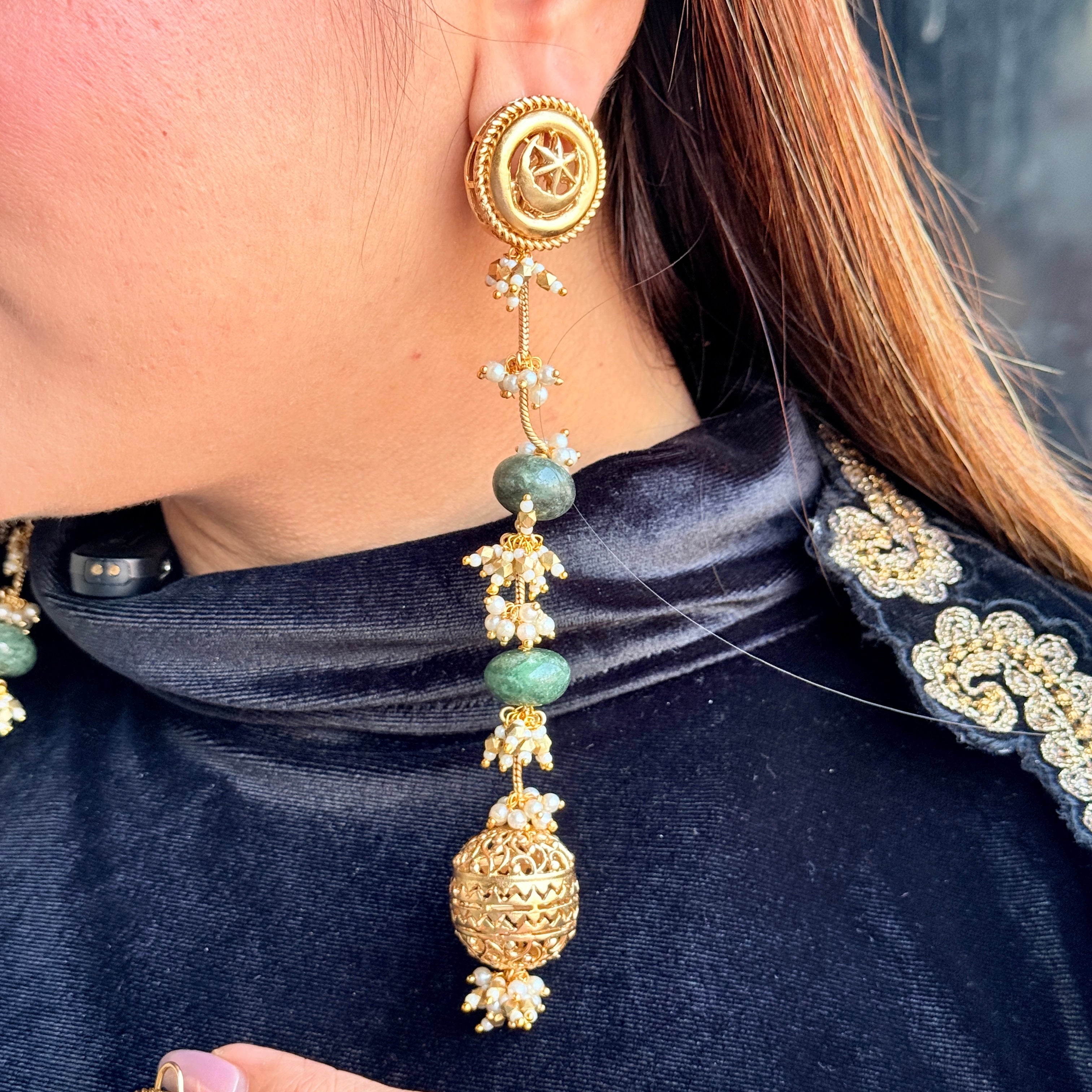 Nayaab Sahiba long Earring