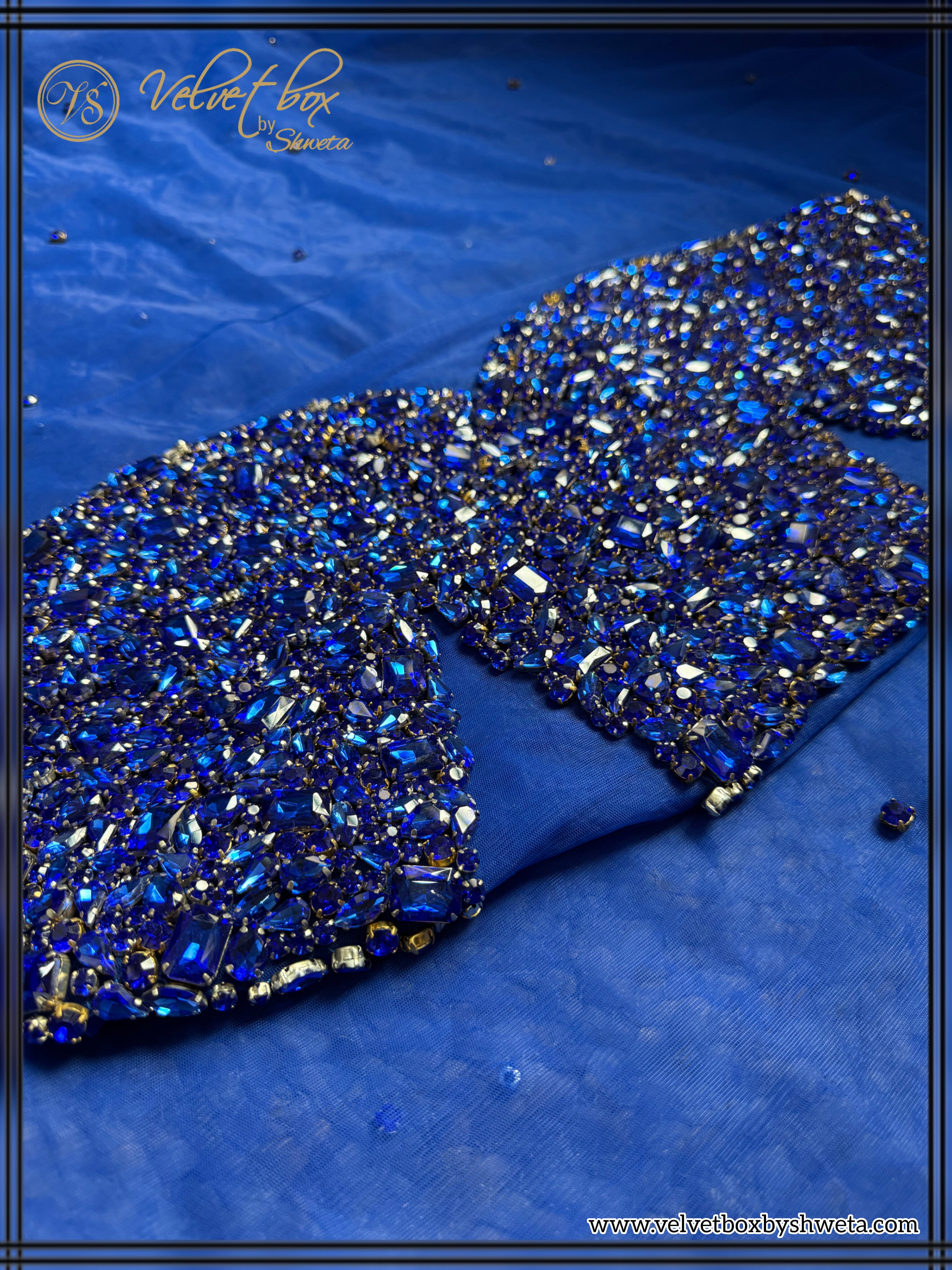 Jhanvi Crystal Saree